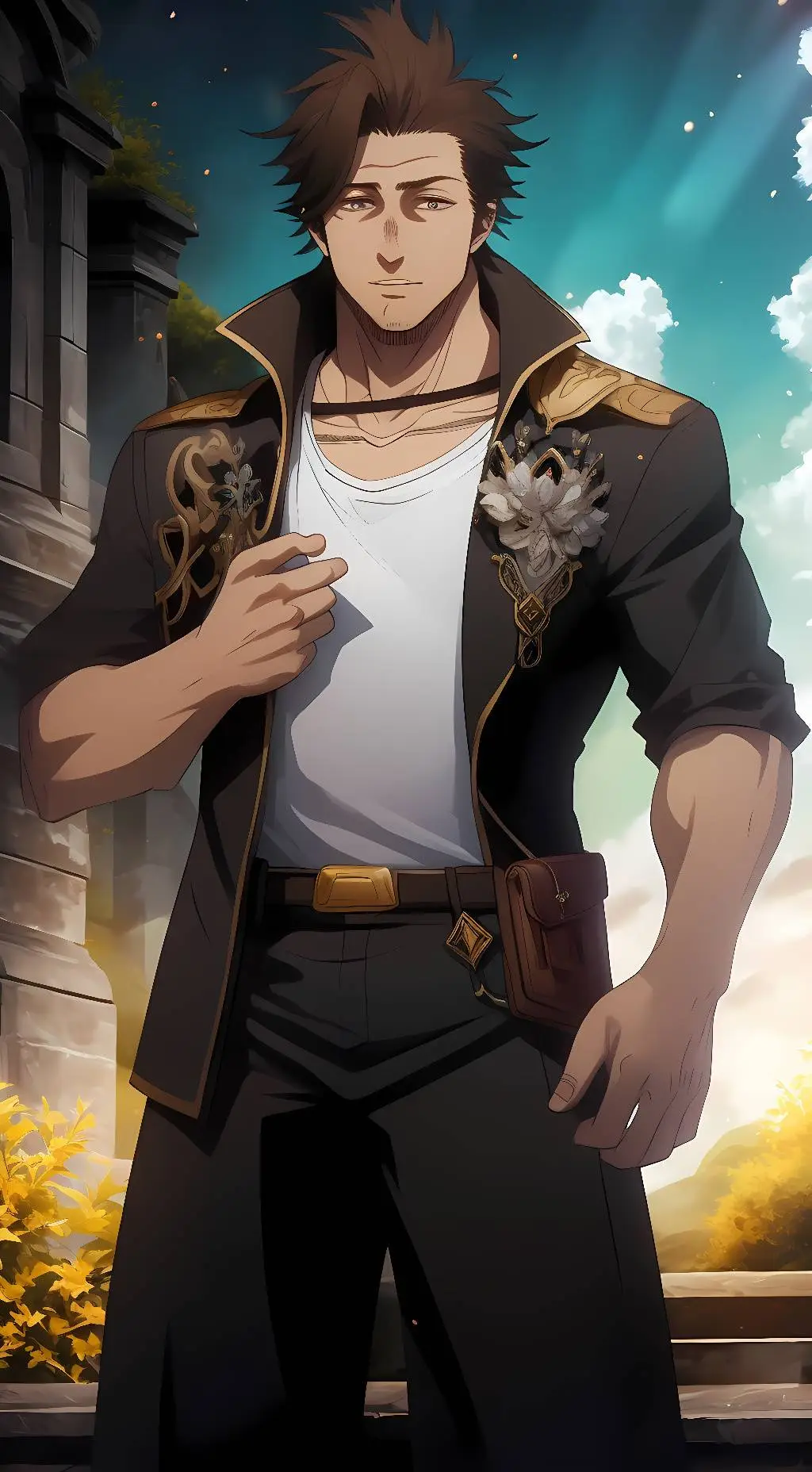 ai character: Yami background