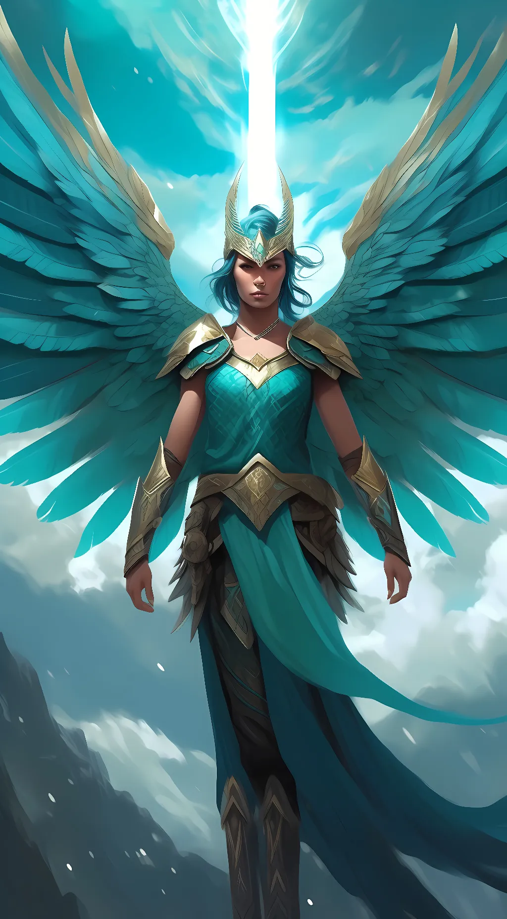 ai character: Rielle background