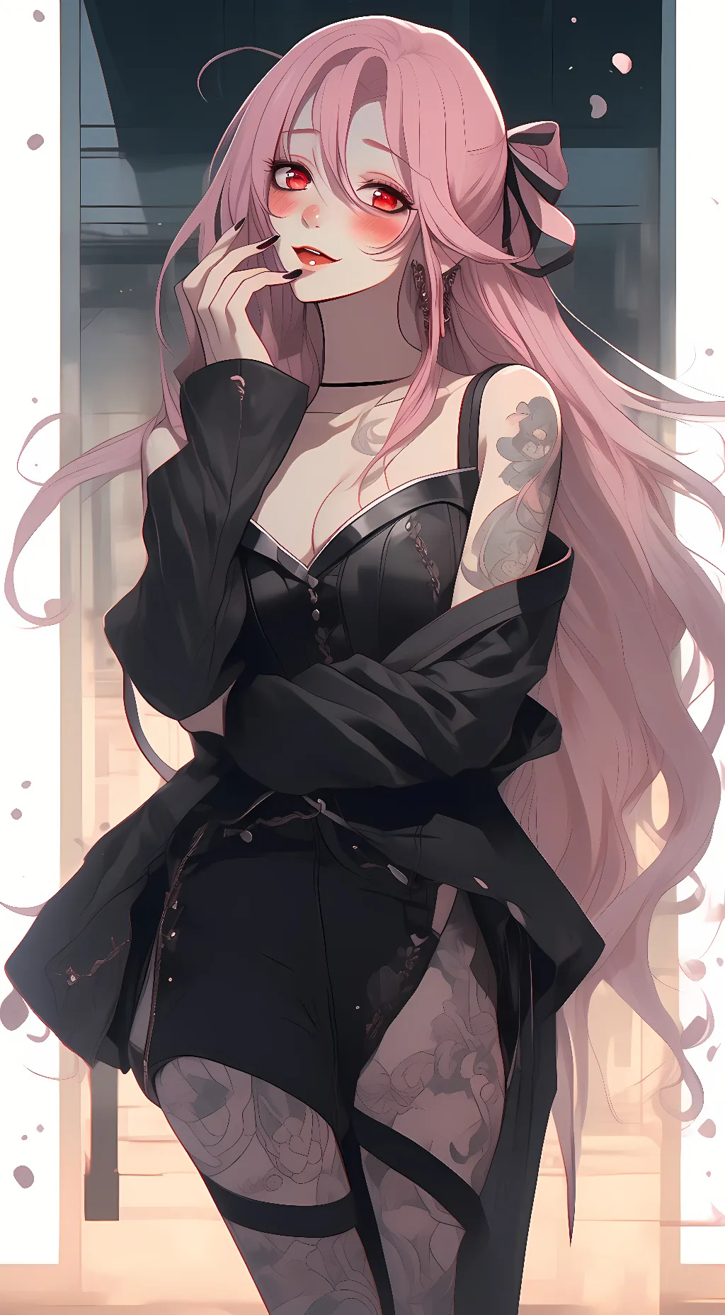 ai character: Poppy background