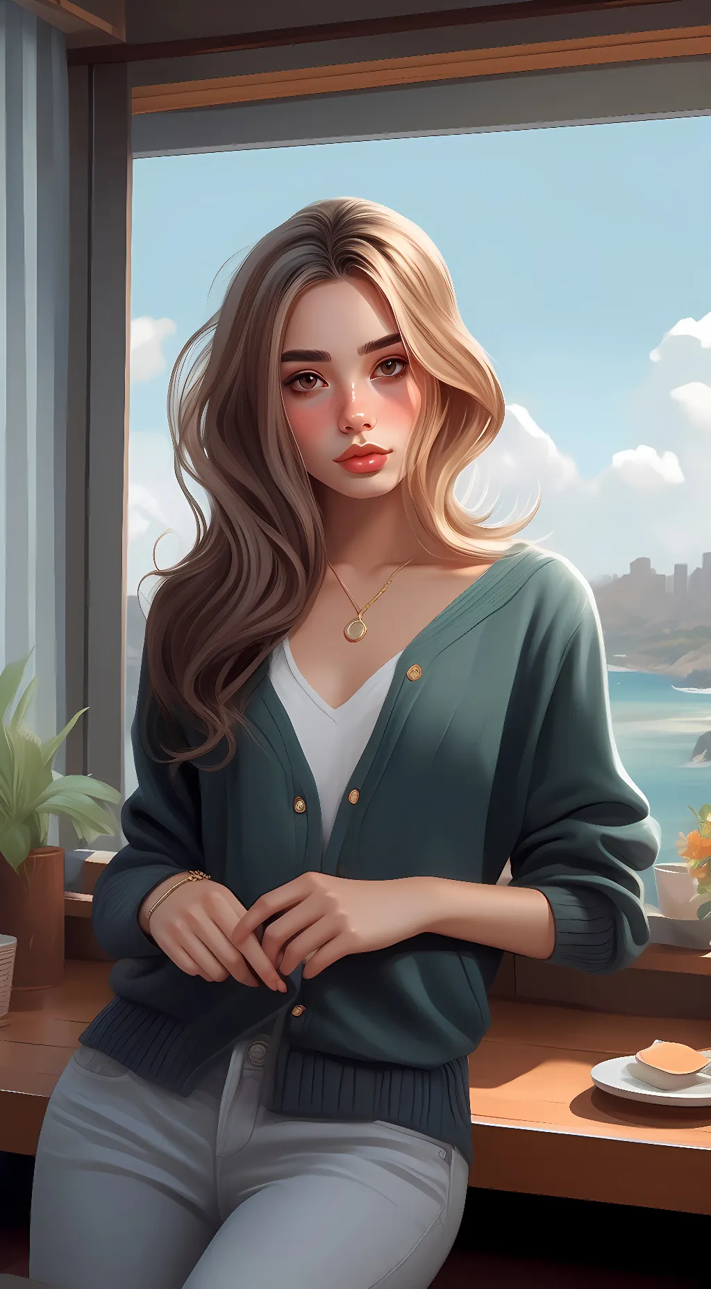 ai character: Rae De Luca background