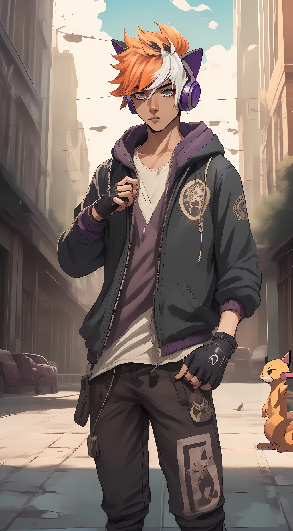 ai character: Jacob. background