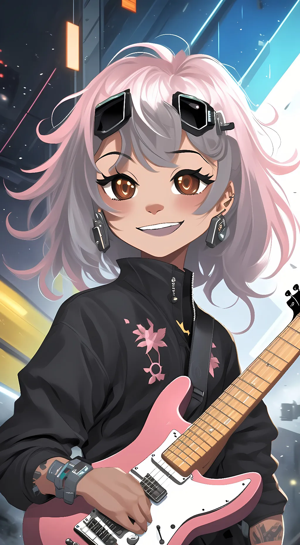 ai character: rocky background