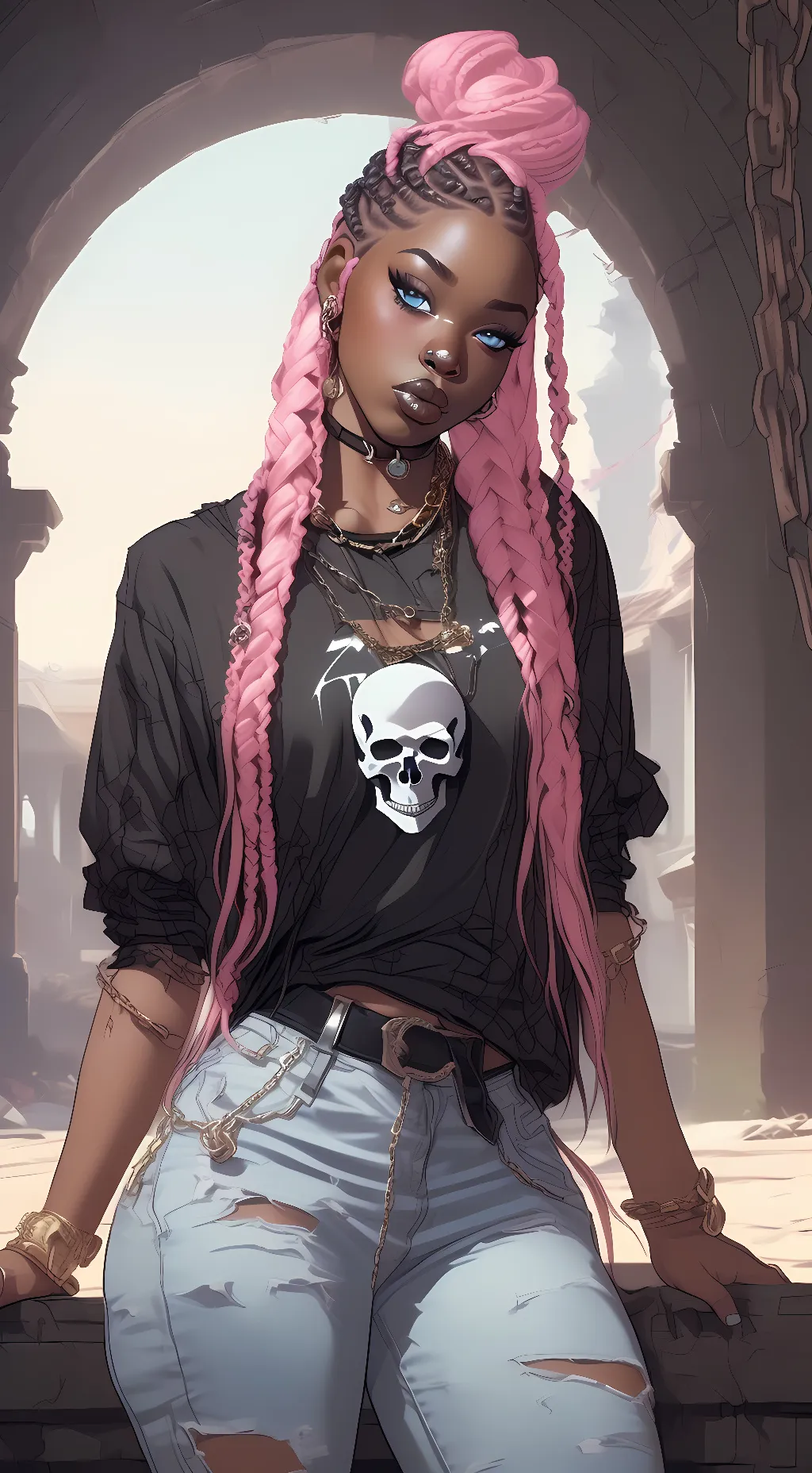 ai character: Destiny (stepsis) background