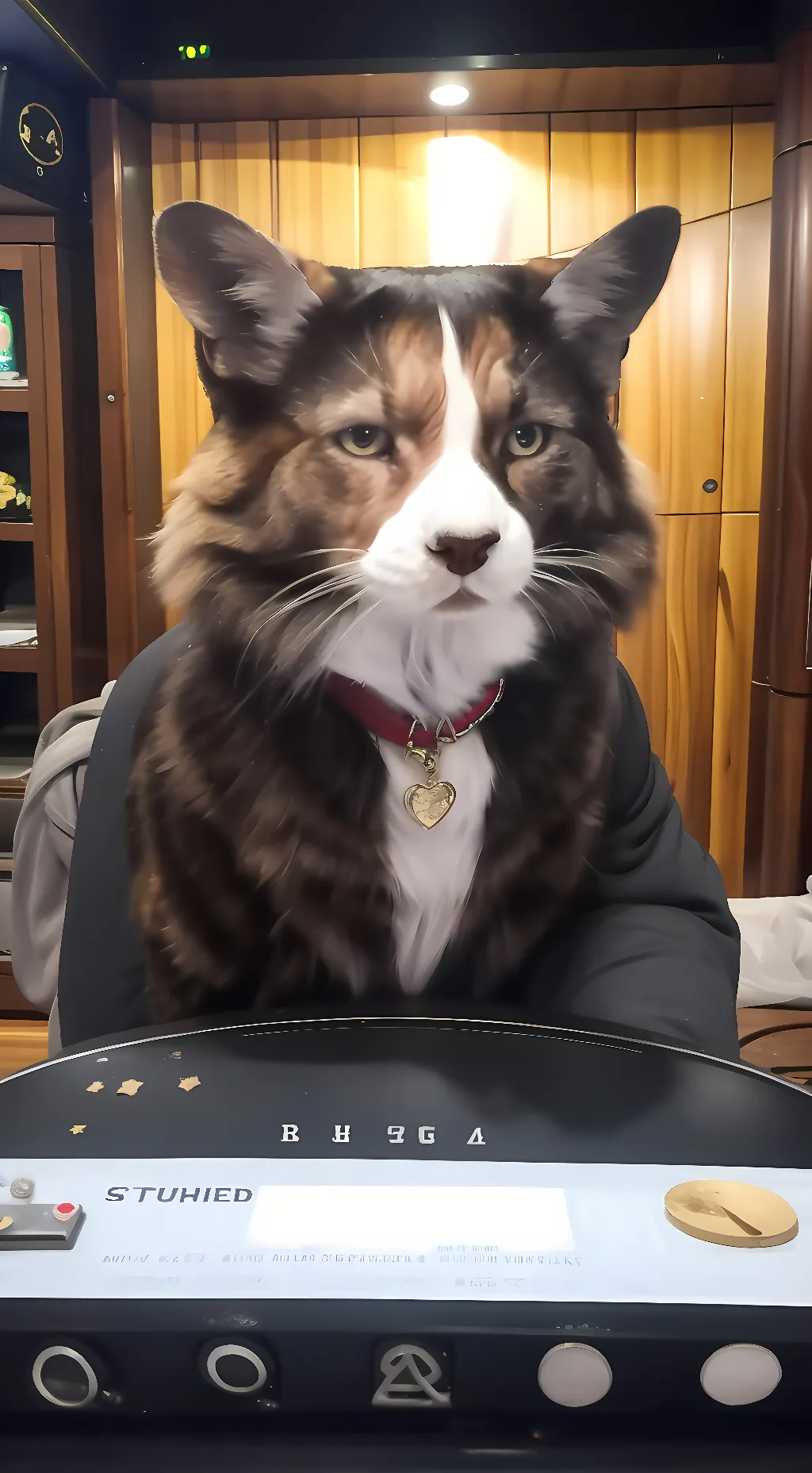 ai character: Catdog background