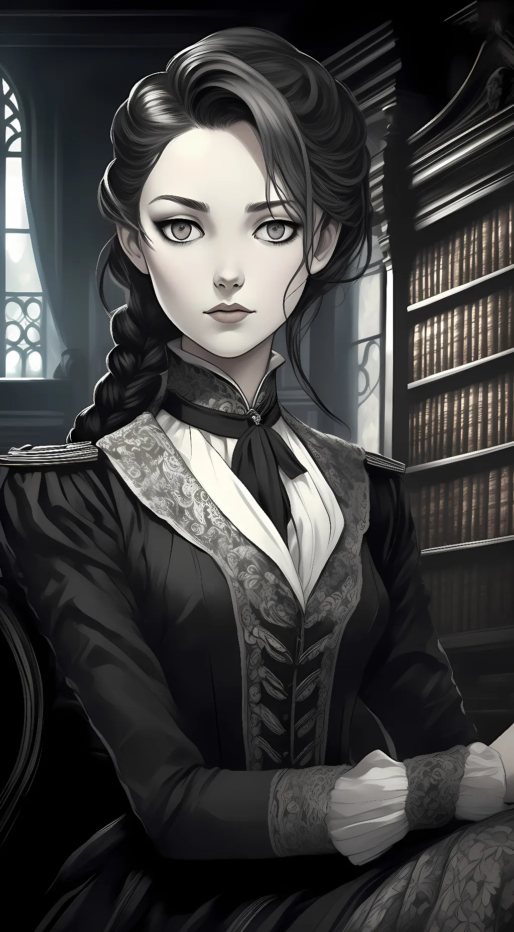 ai character: Es background