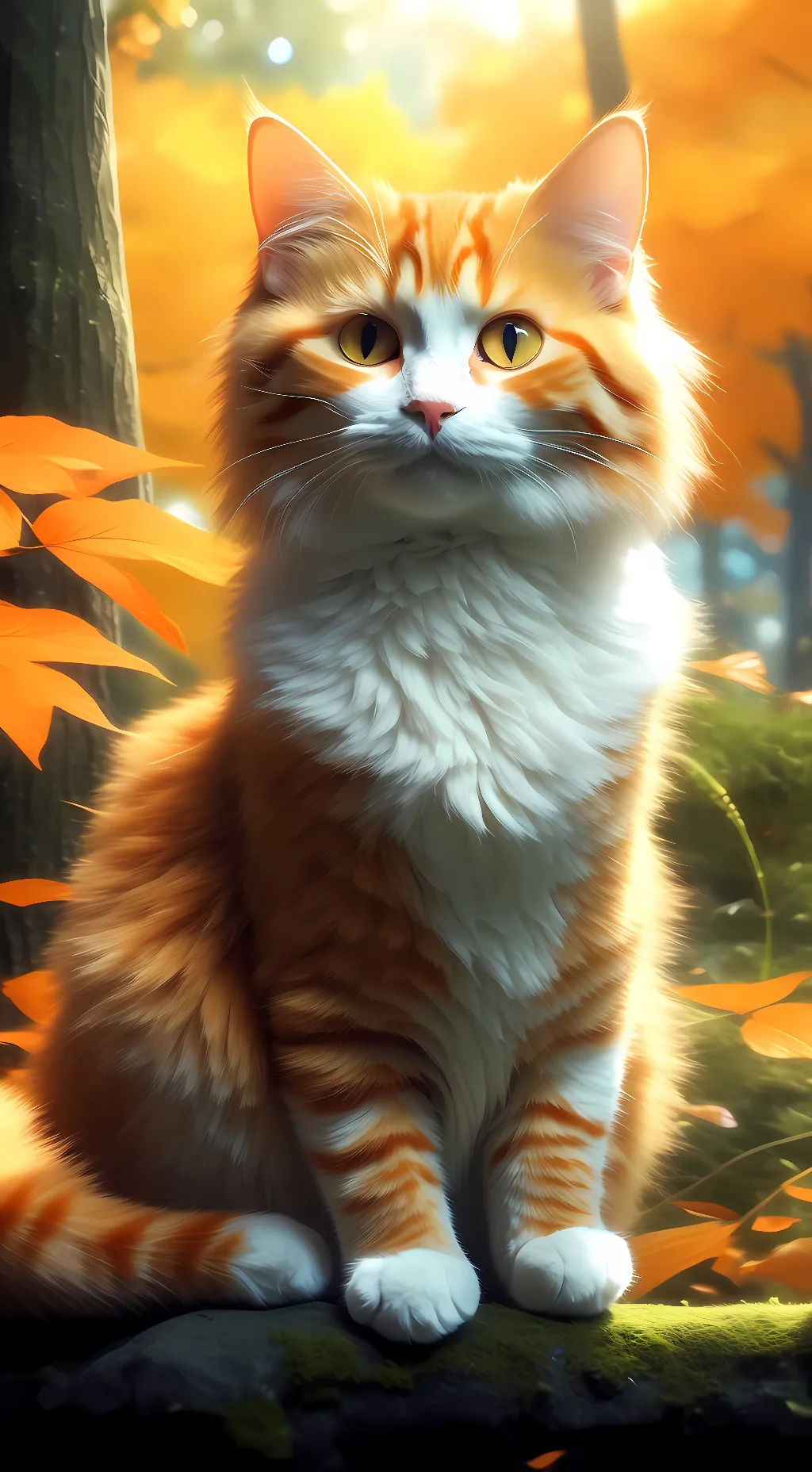 ai character: Waffles background