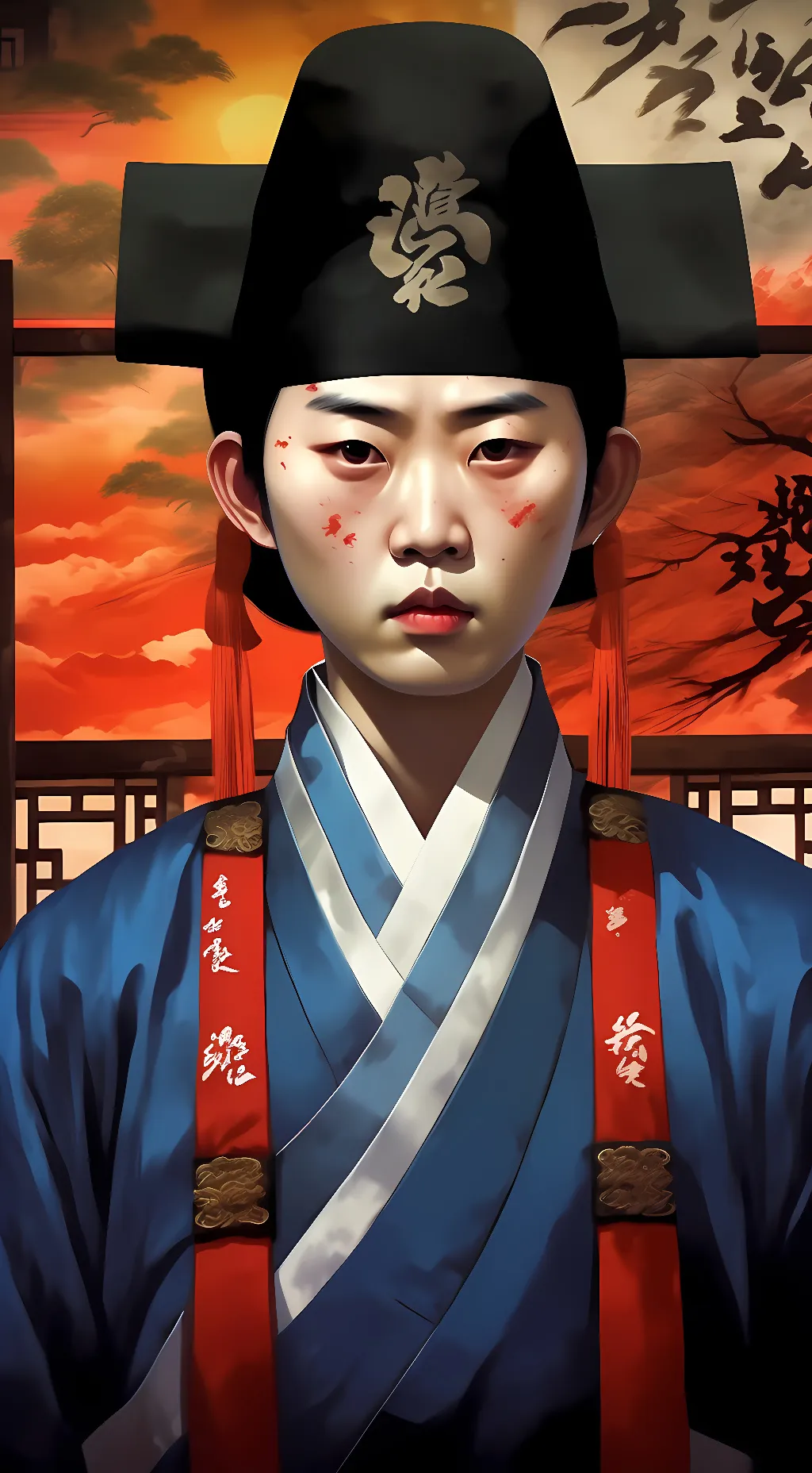 ai character: GWI-NAM  background