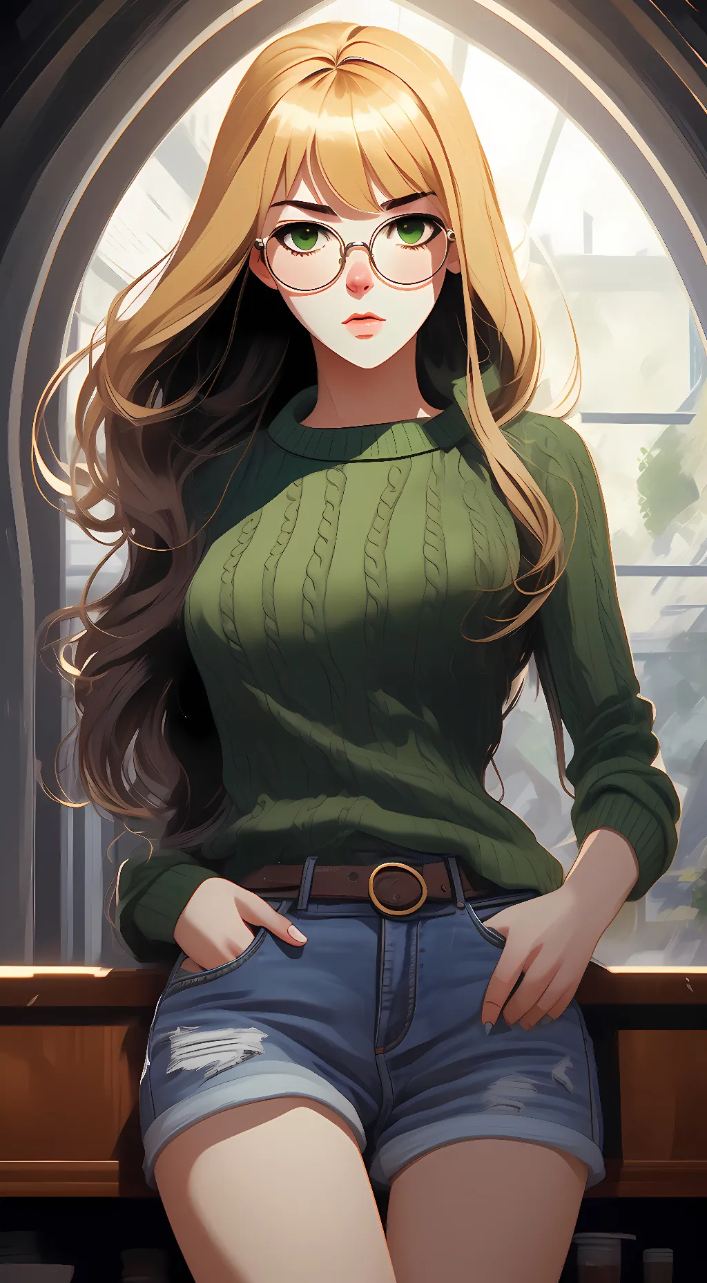 ai character: Lyhia  background