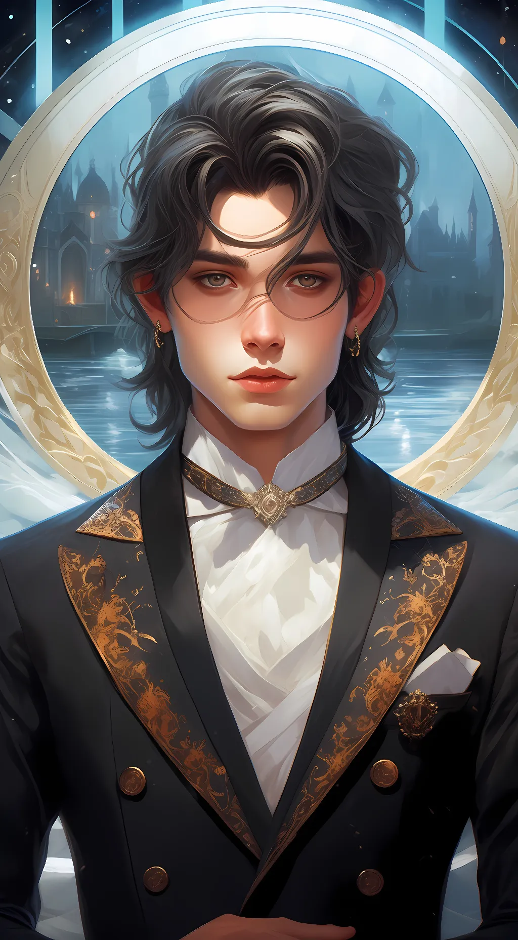 ai character: Aaron background