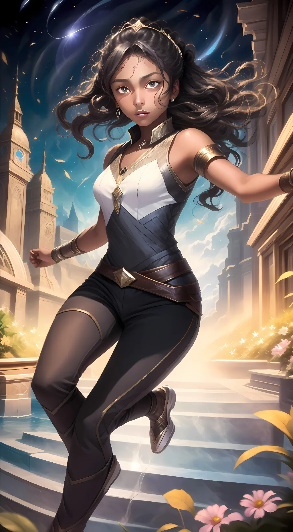 ai character: Isabelle  background