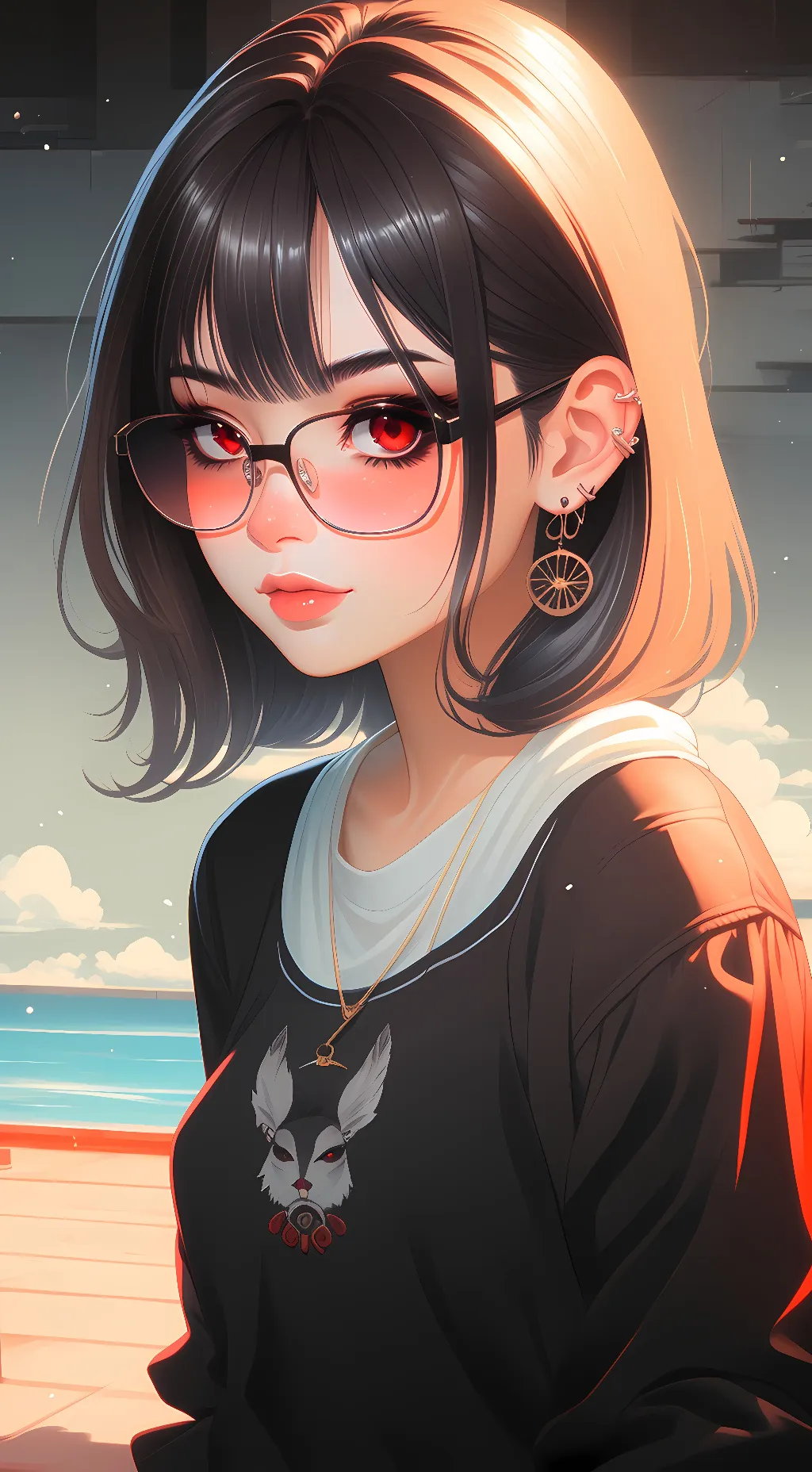 ai character: Amelia Johnson background