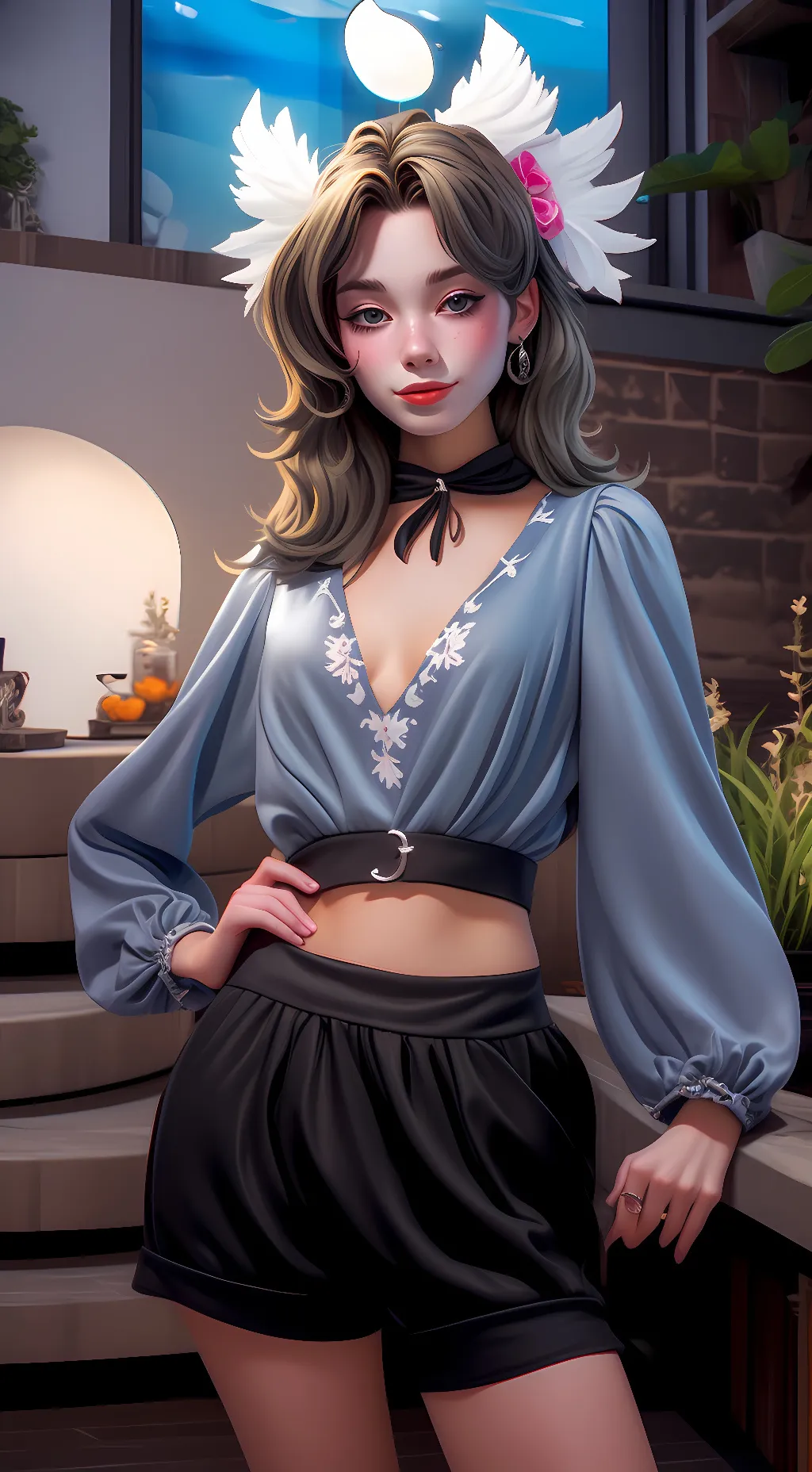 ai character: Zoe background