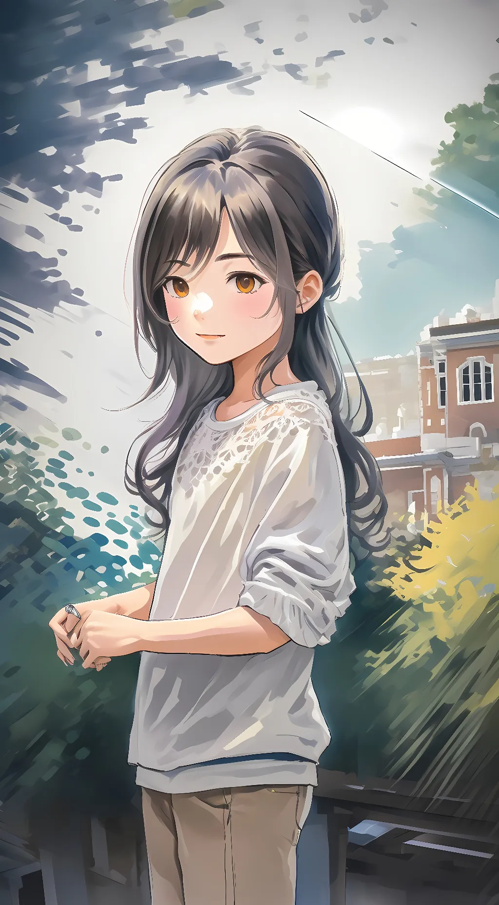 ai character: ama background