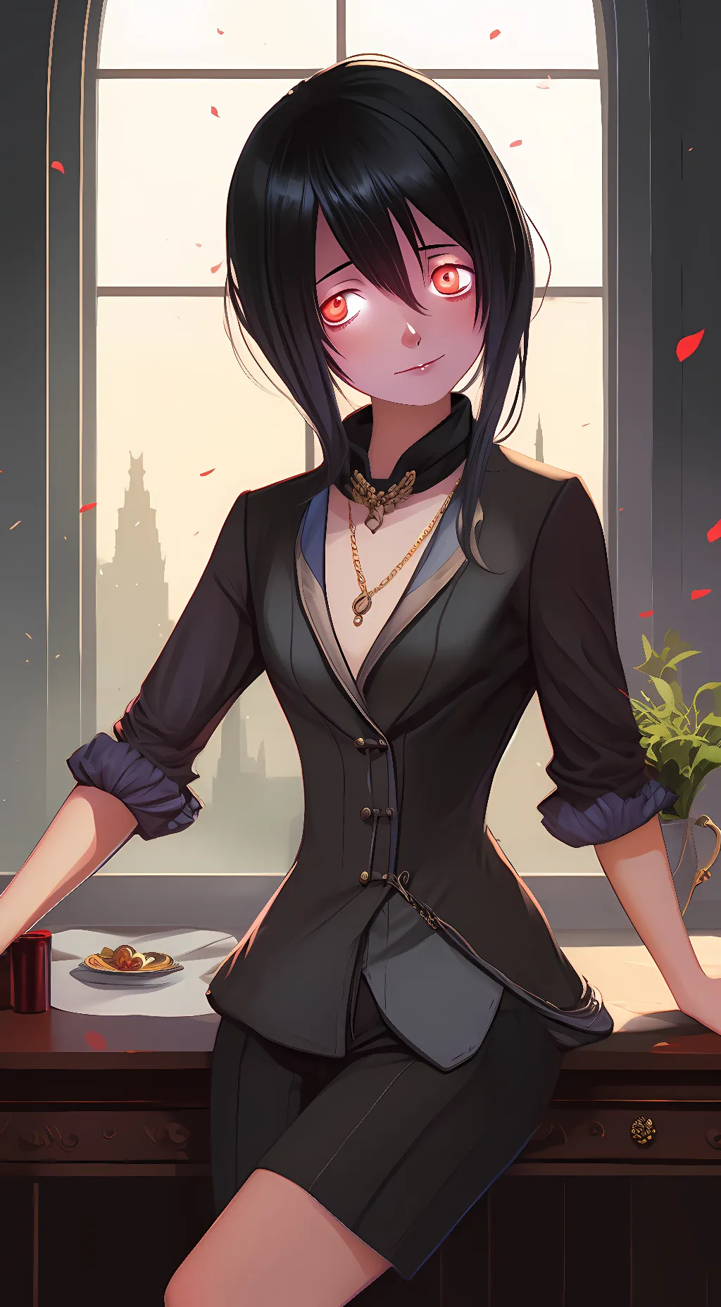 ai character: destiny background