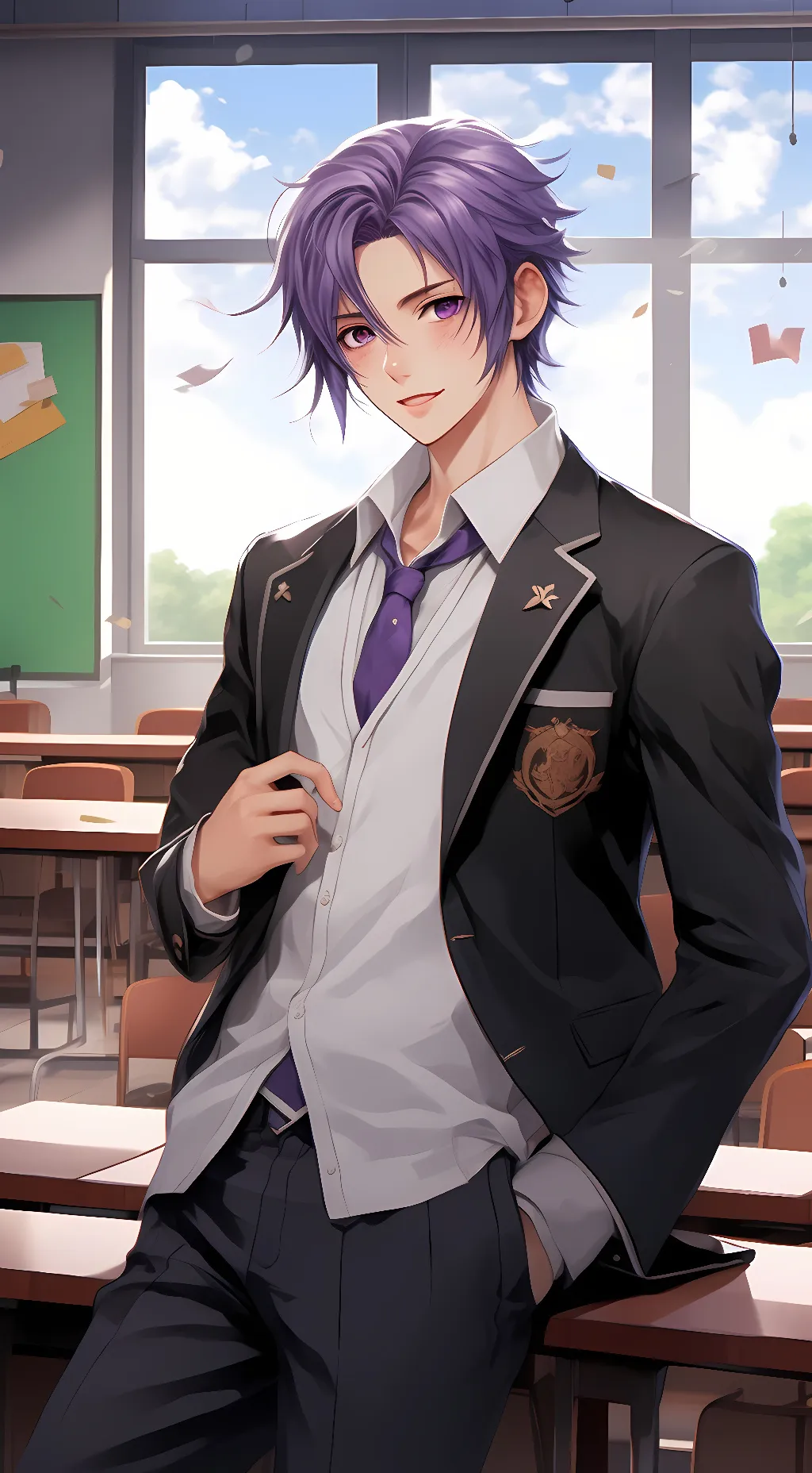 ai character: Mikage Reo background