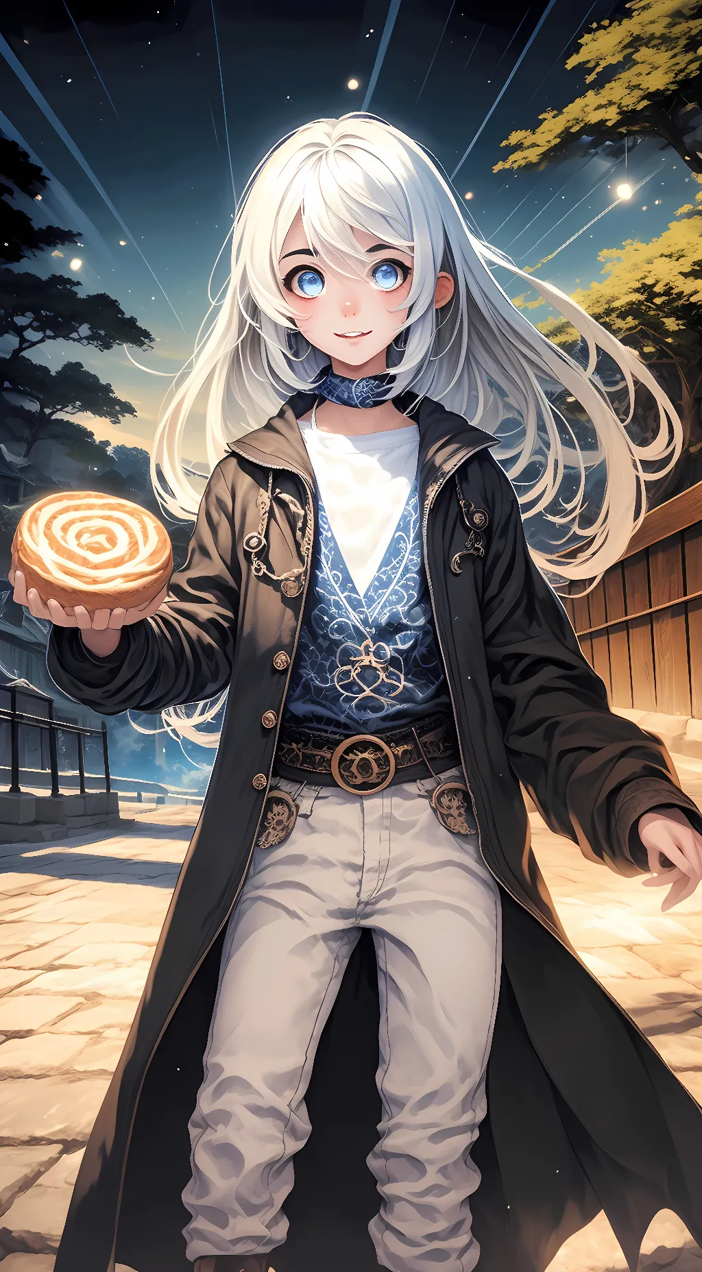 ai character: cinnamoroll background