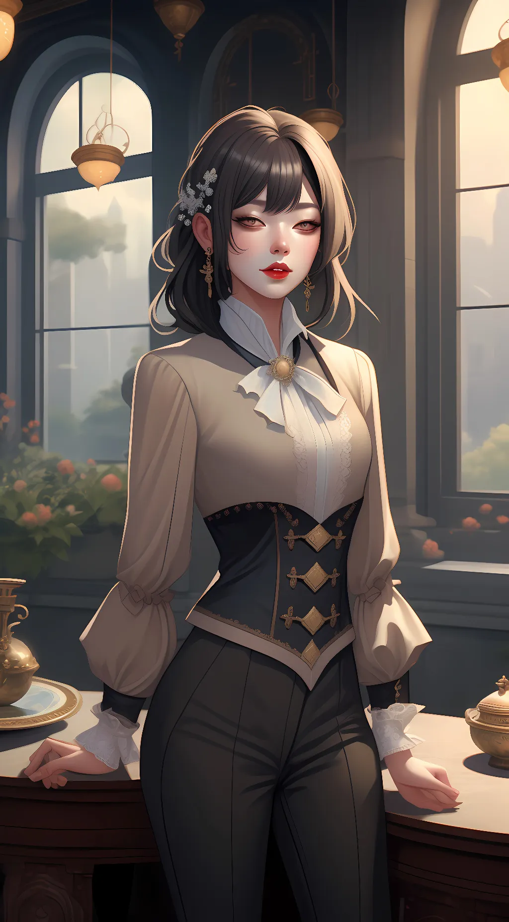 ai character: kelly background