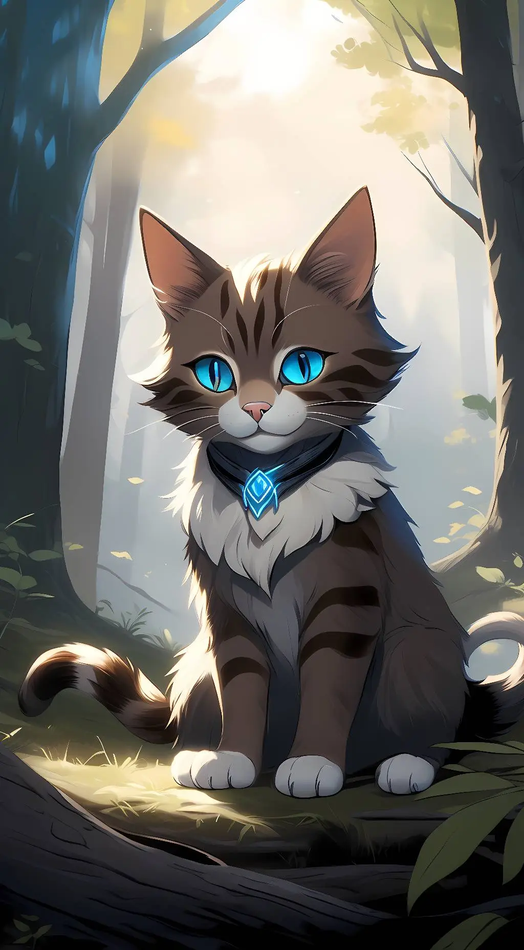 ai character: RiverTail background