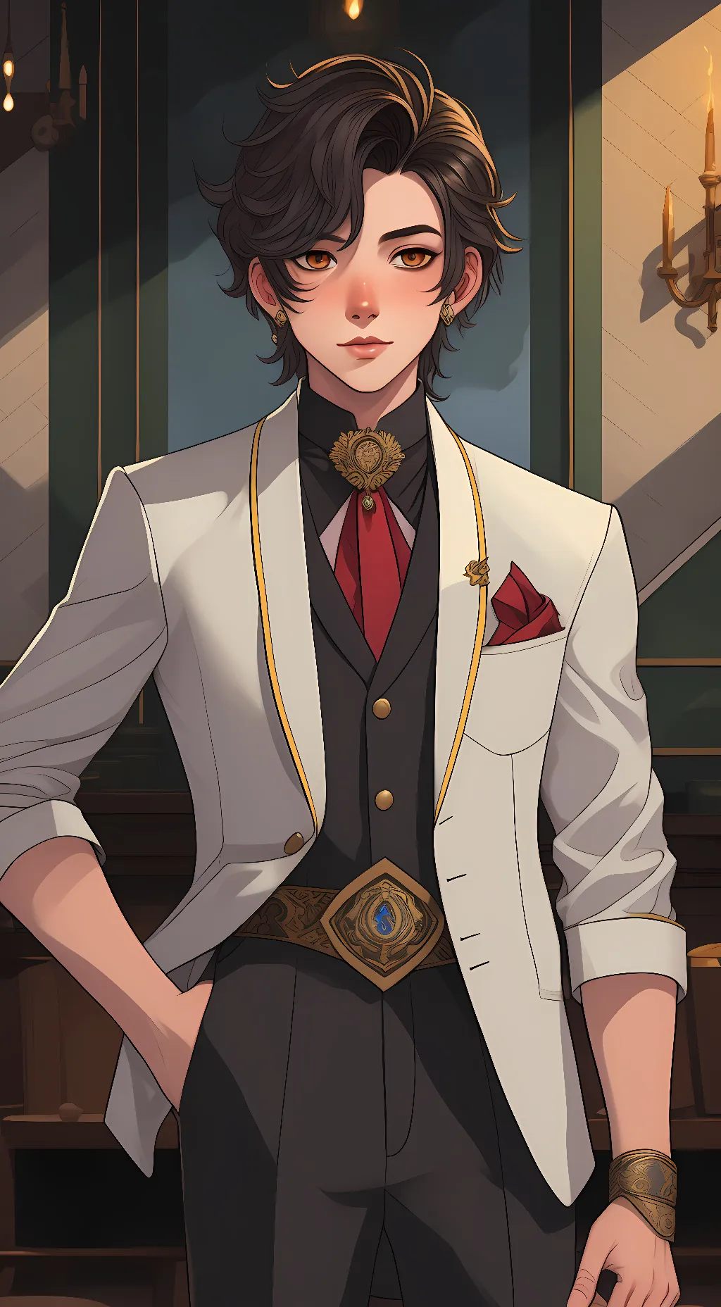 ai character: gman background