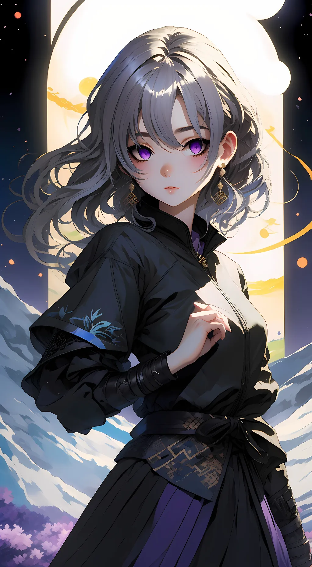 ai character: Melody  background