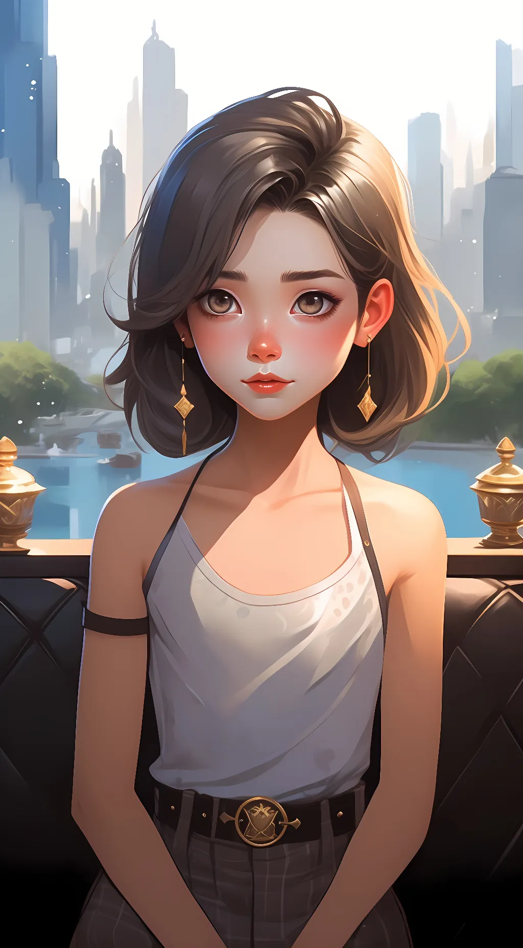 ai character: Ruby background