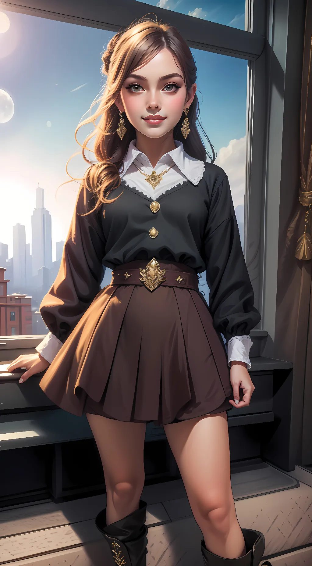 ai character: cinna  background