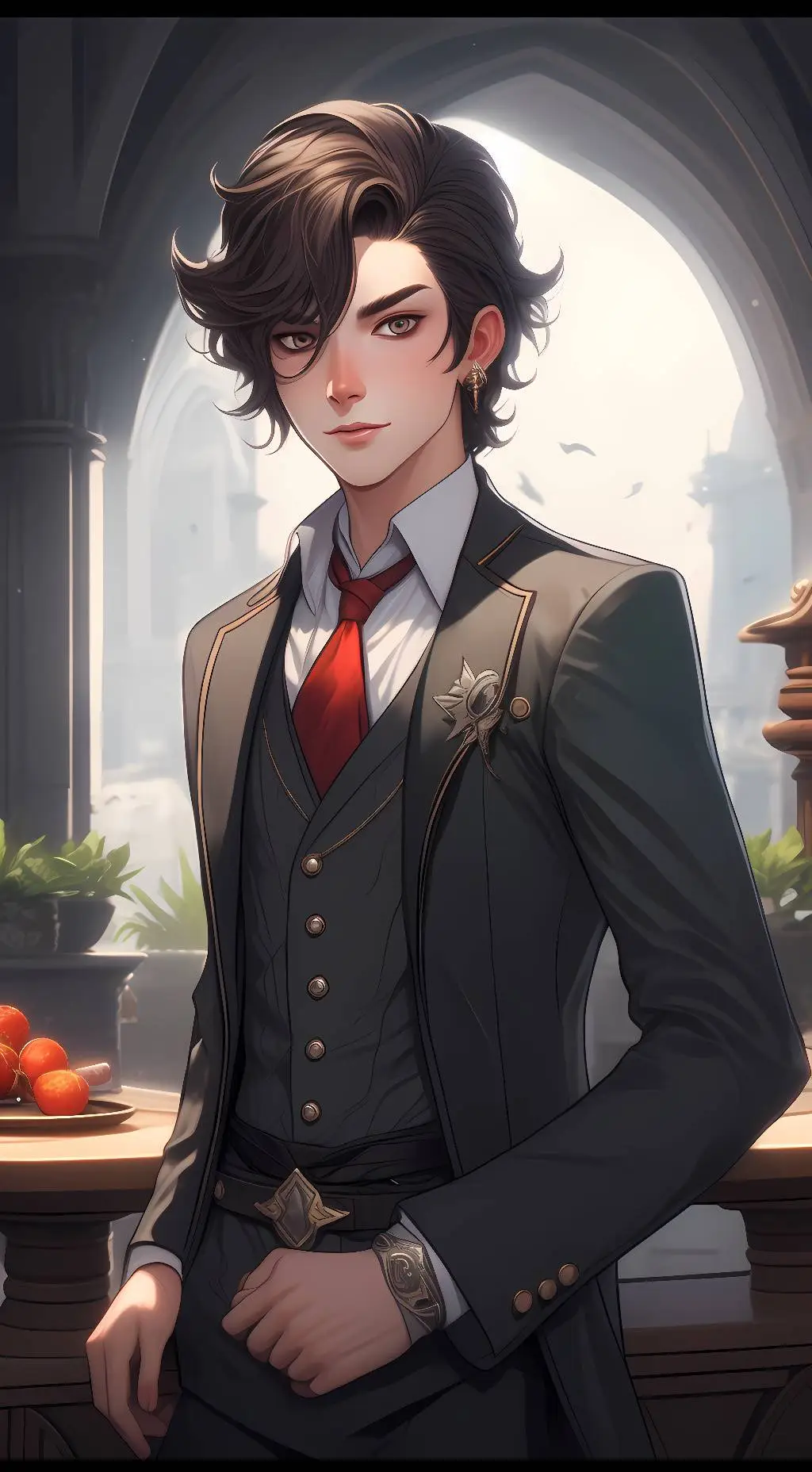 ai character: mason background