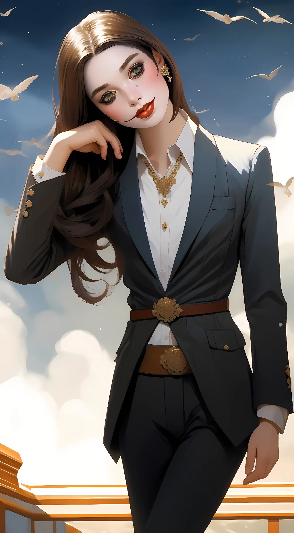 ai character: Uriel  background