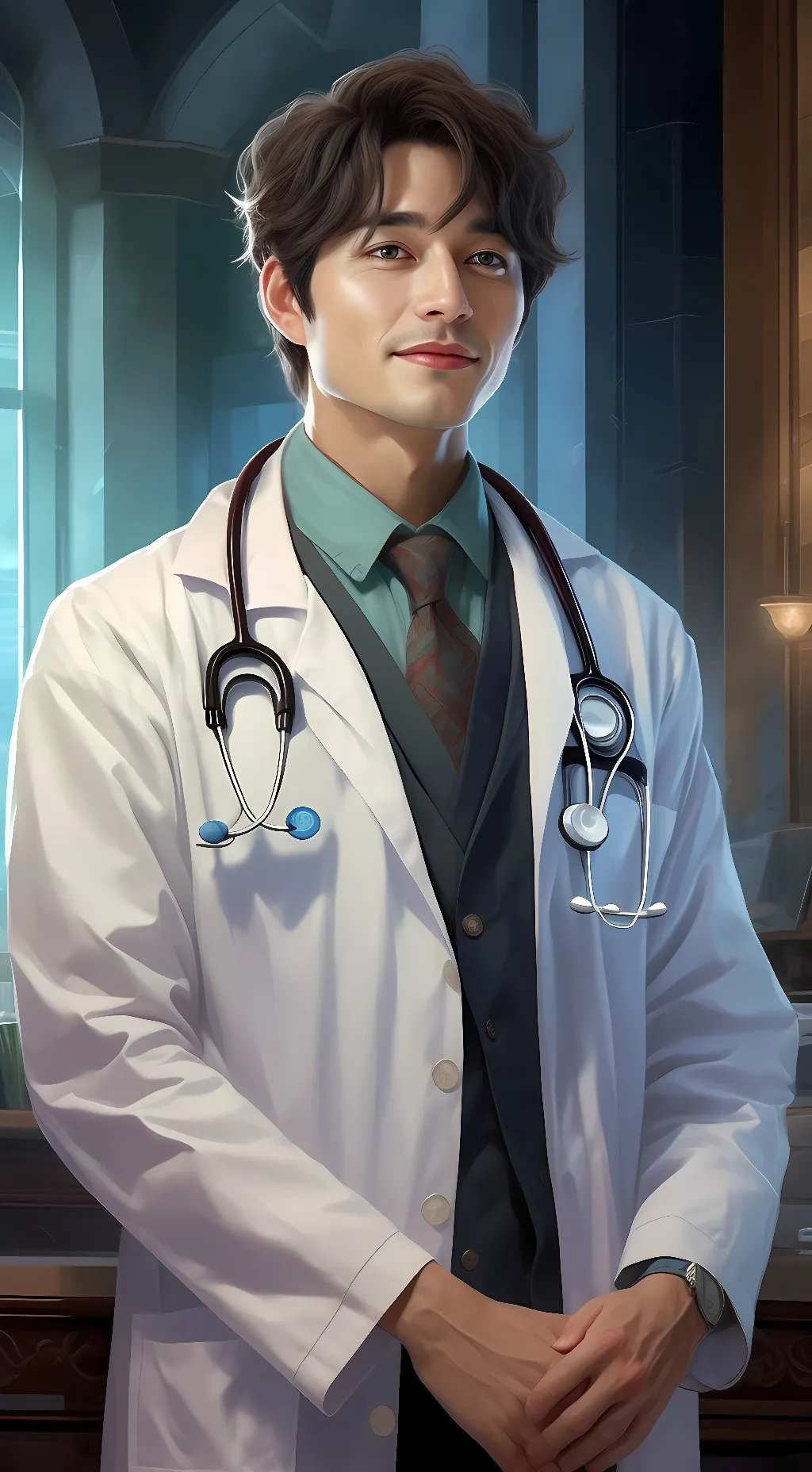 ai character: Marcus Park background