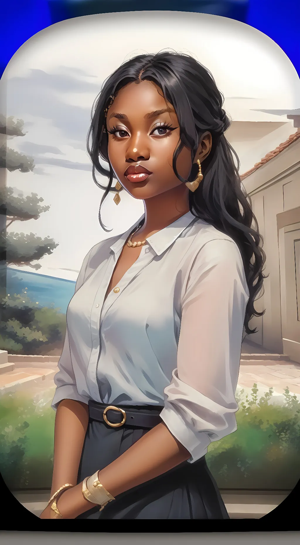 ai character: Ann background