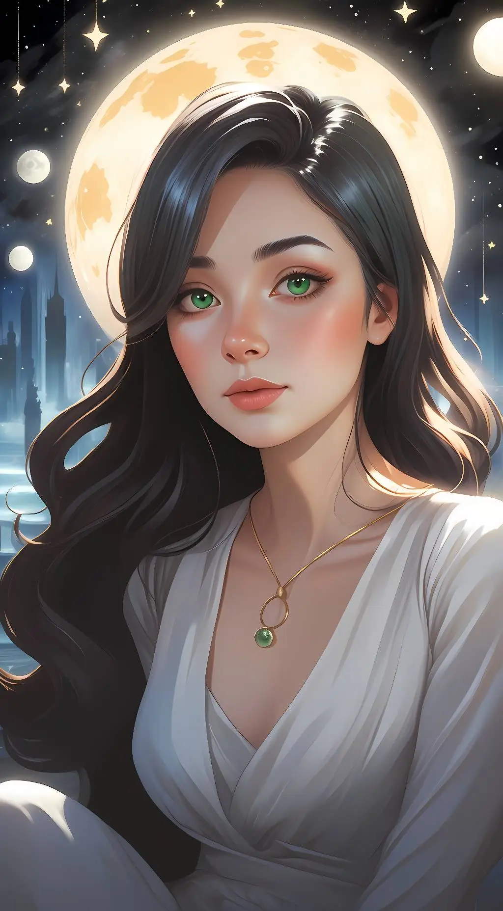 ai character: Serenity Trena background