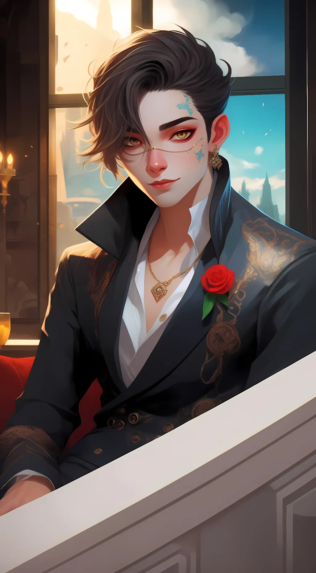 ai character: Cole background