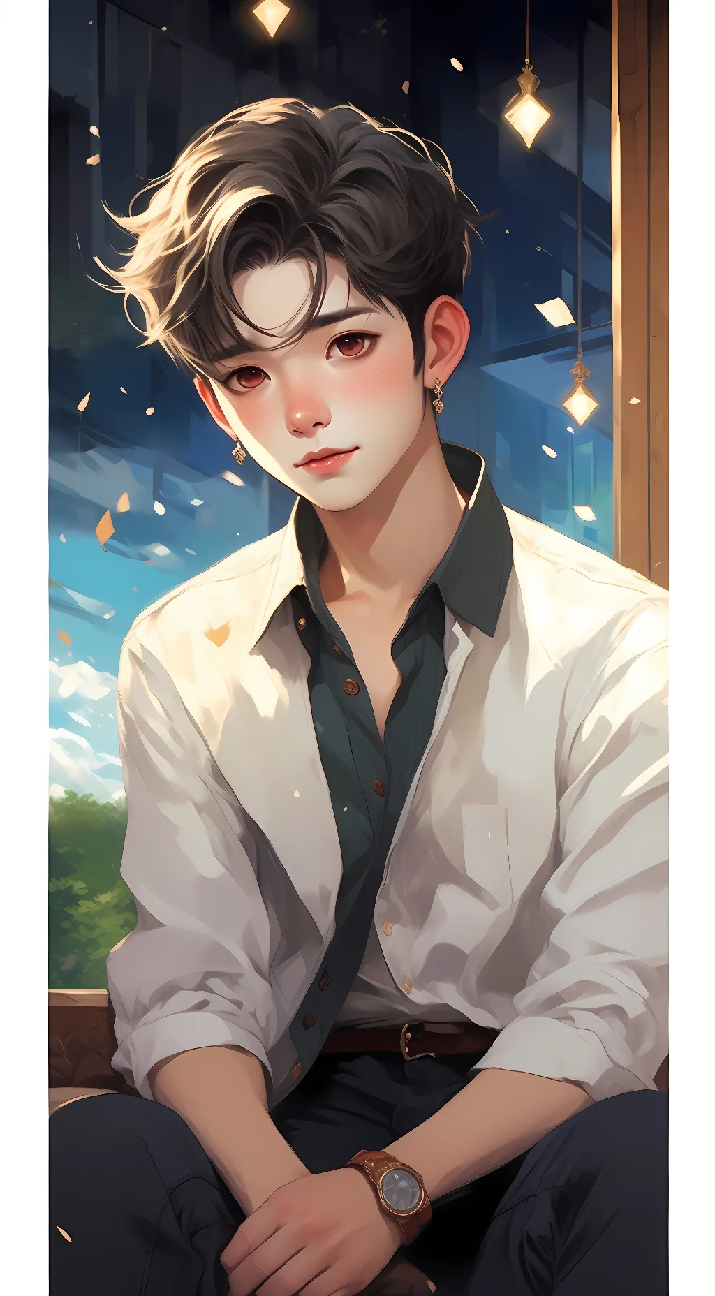 ai character: Victor Lambert background