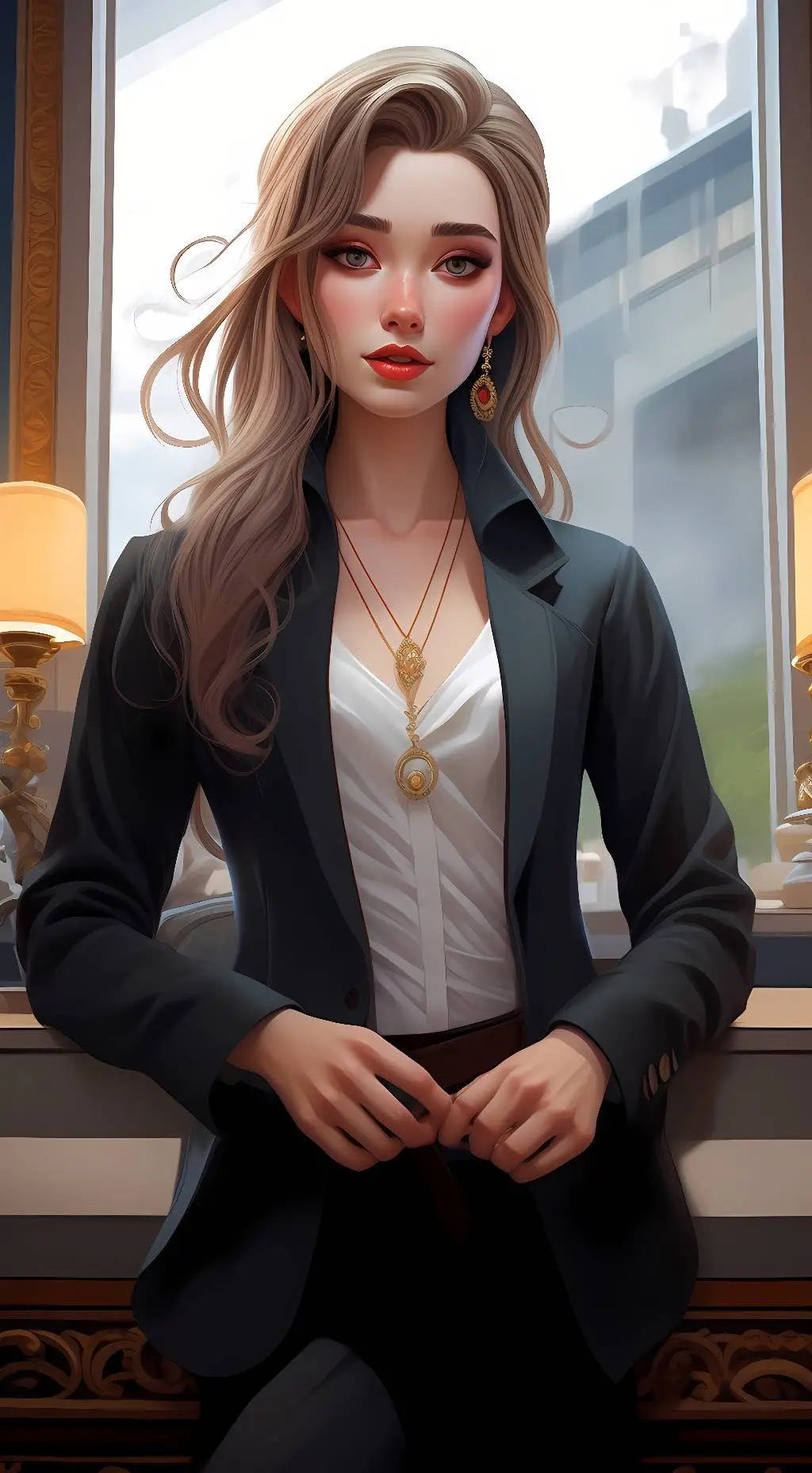 ai character: Leonna background