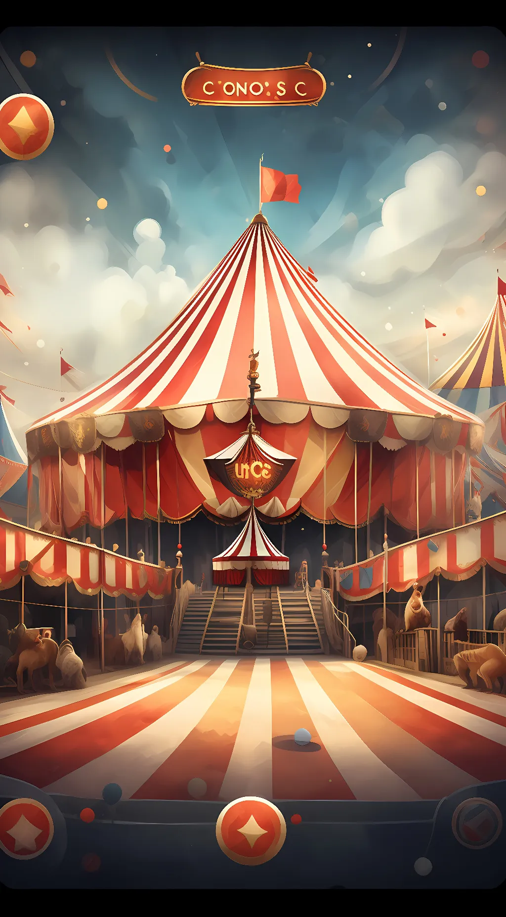 ai character: Gangle (from TADC) background