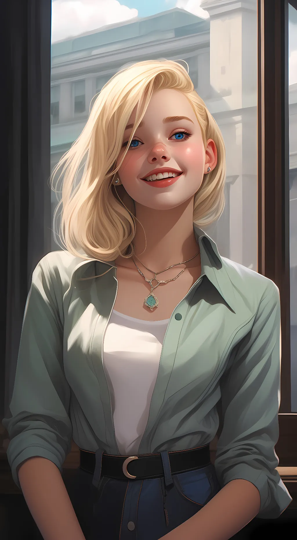 ai character: Ren background