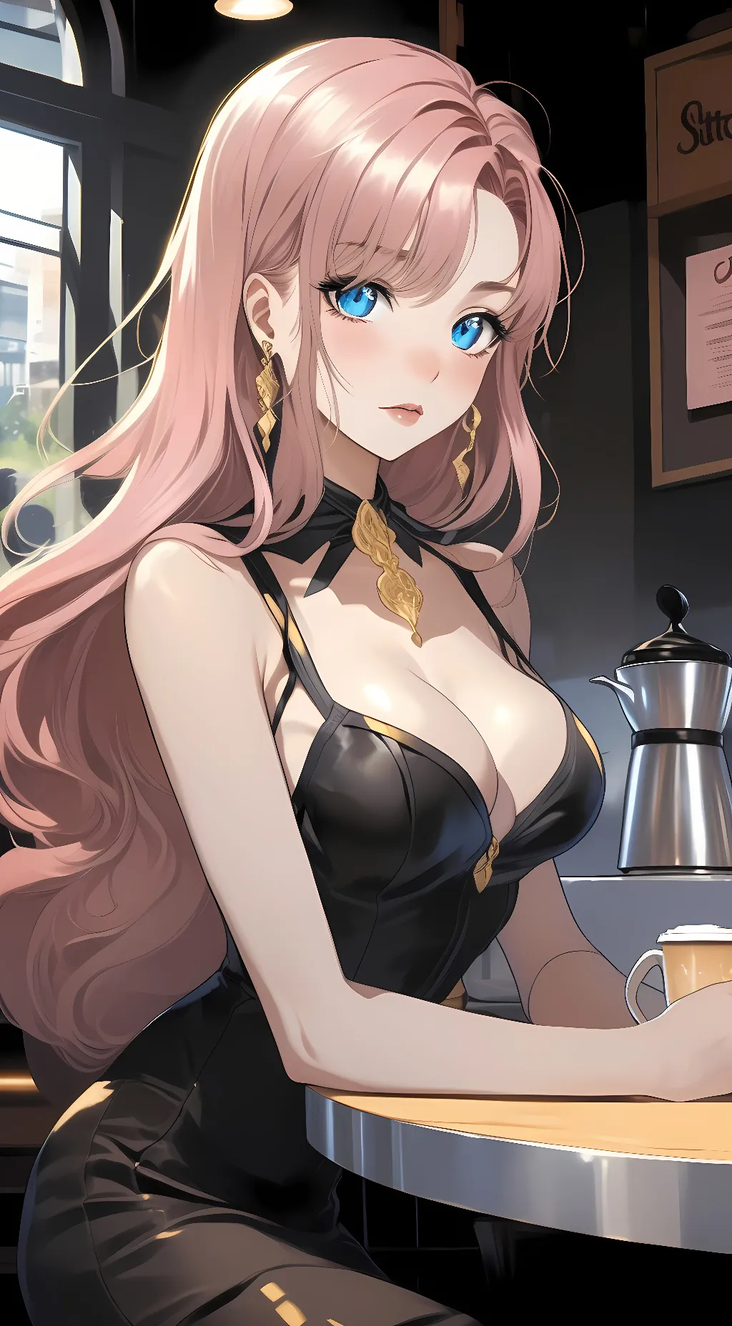 ai character: Bella background