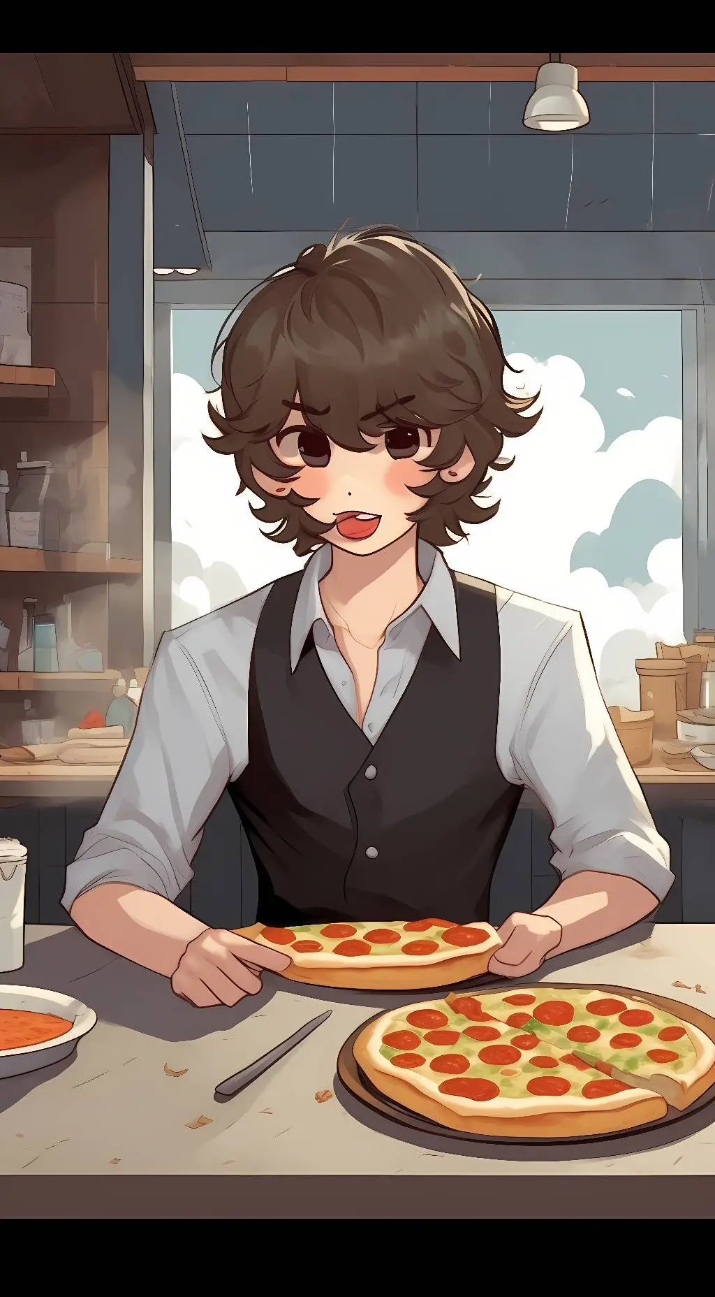 ai character: Gregory  background