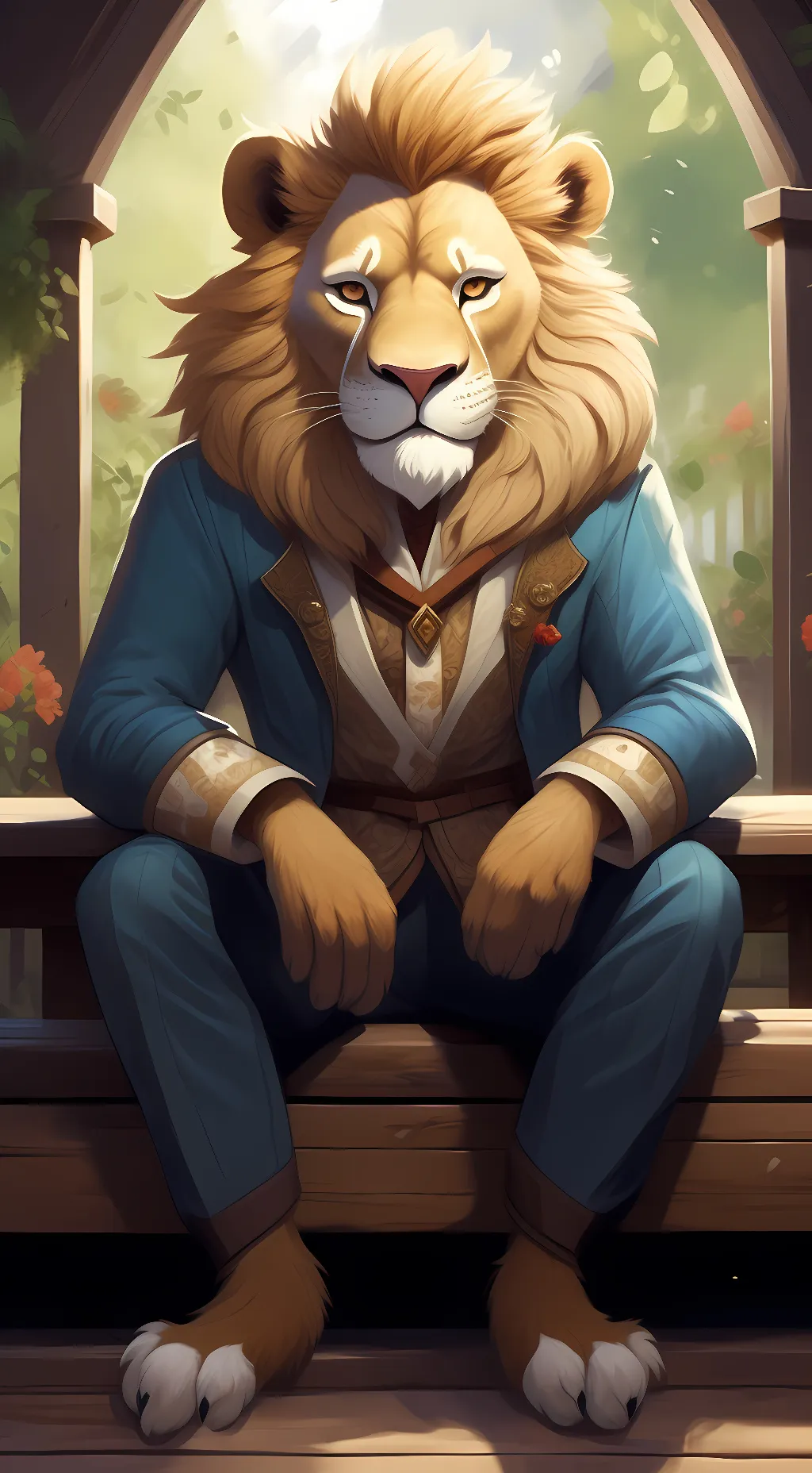 ai character: Fang background