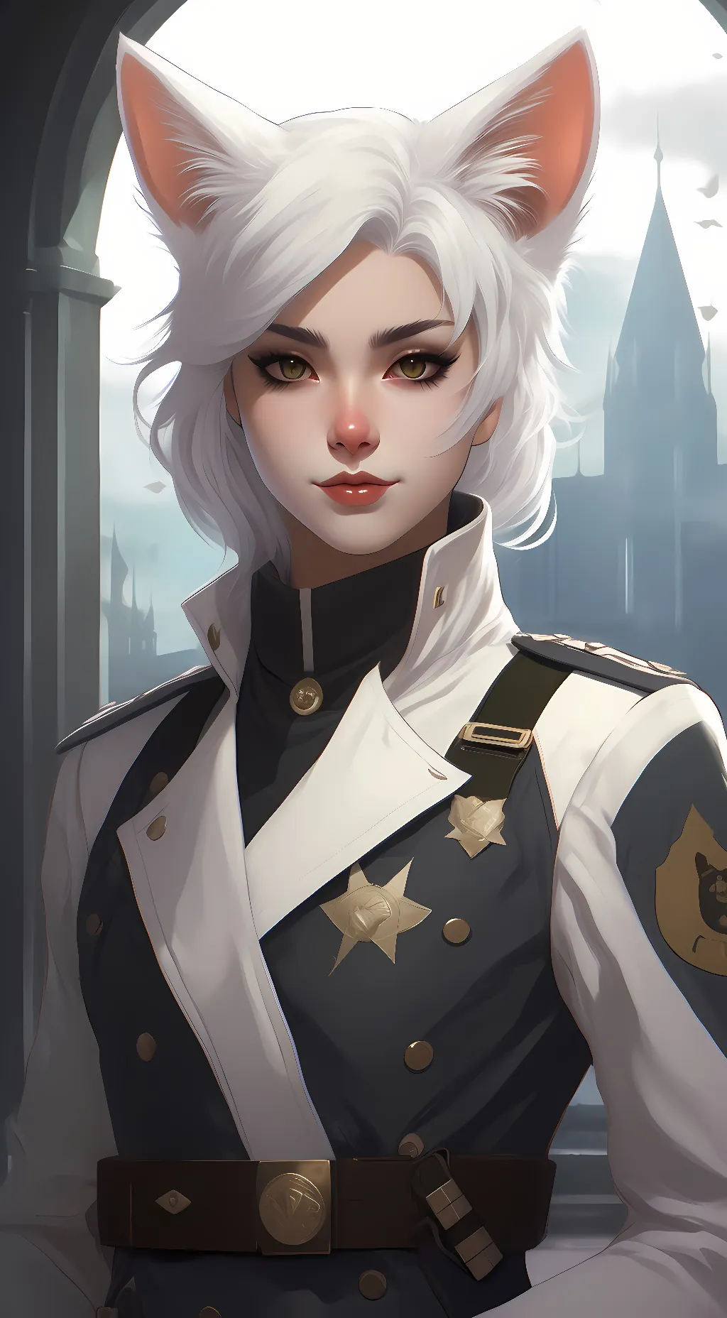 ai character: Marshmallow background