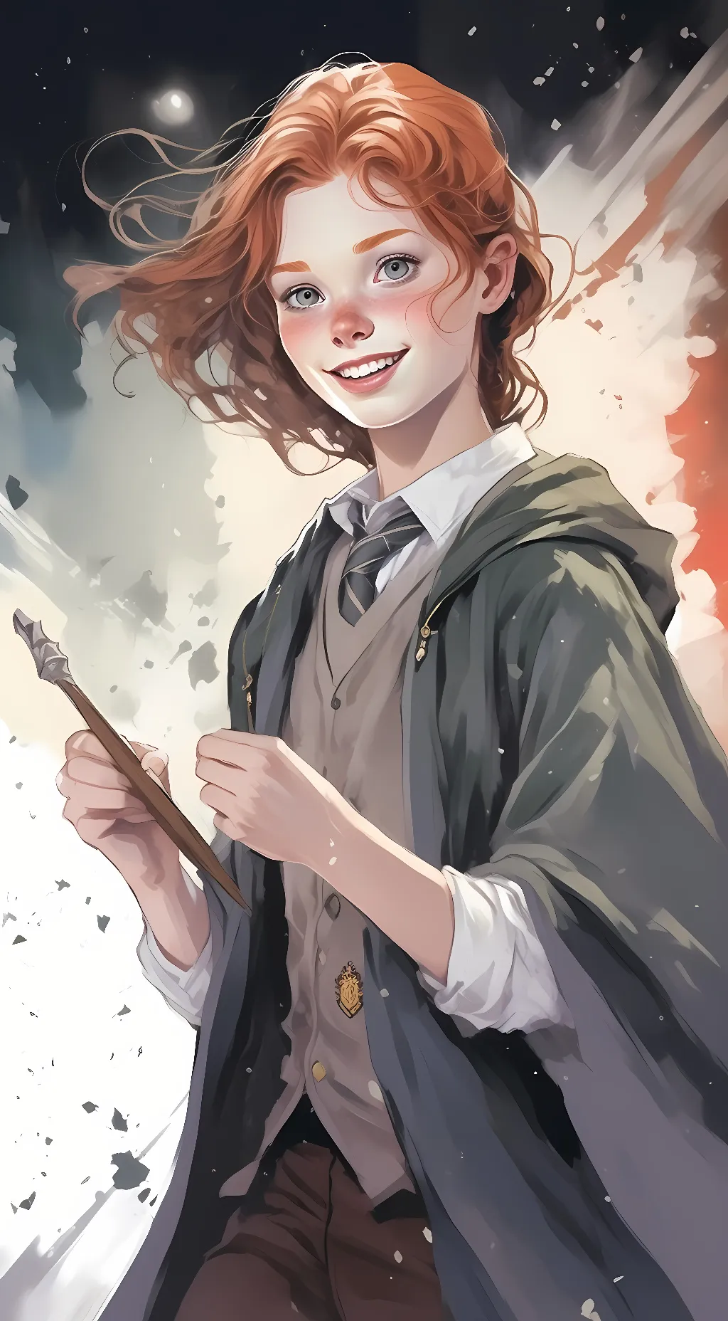 ai character: Ginny  background