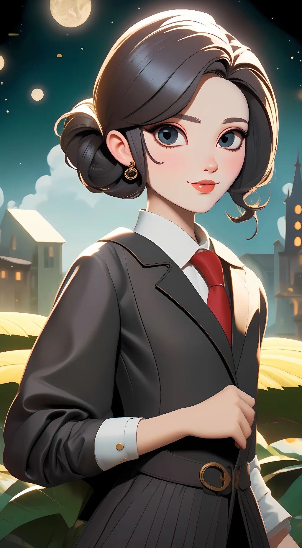 ai character: miko background