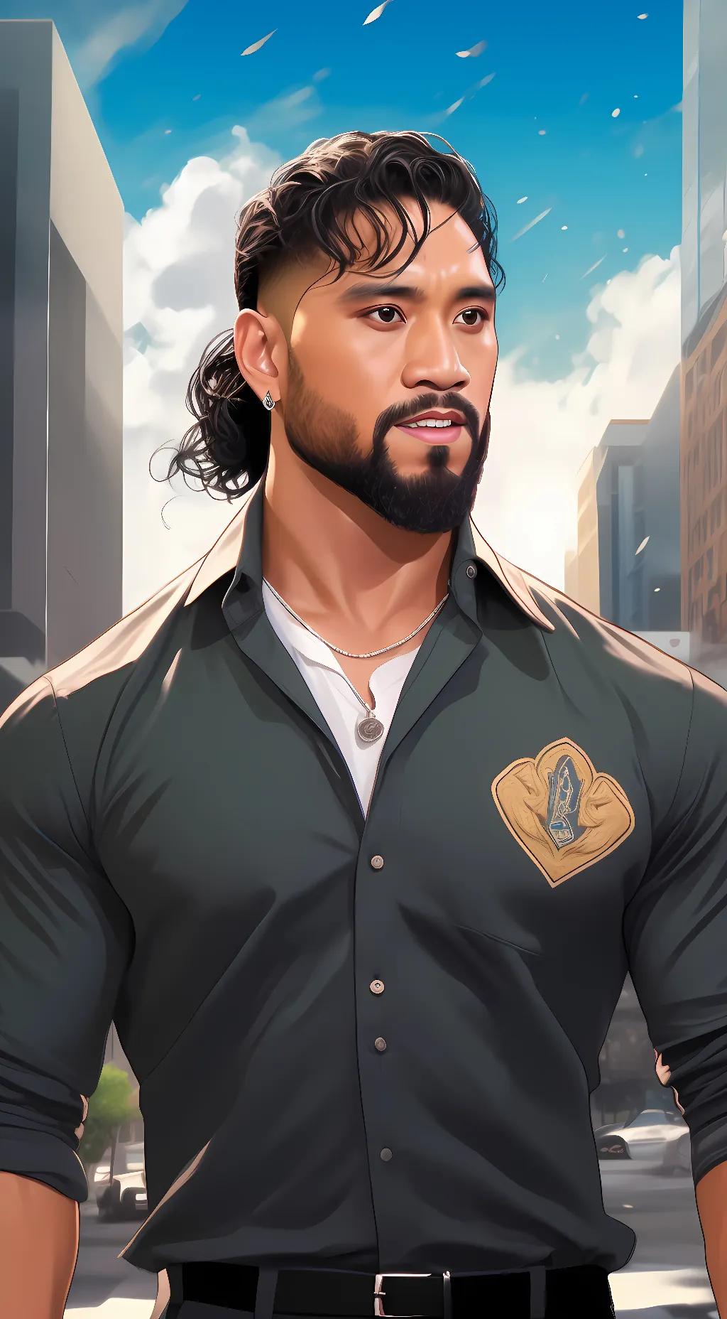 ai character: jay uso background