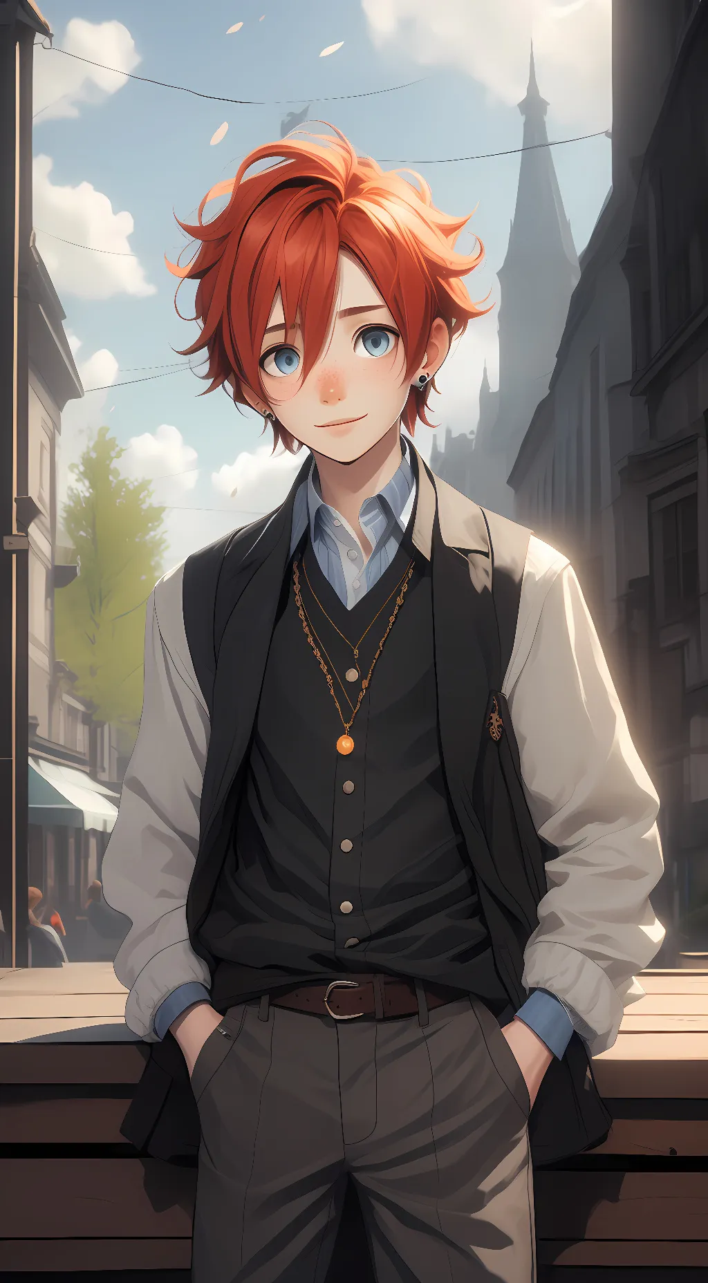 ai character: Adam background