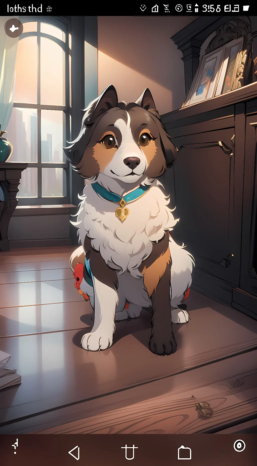 ai character: zana background