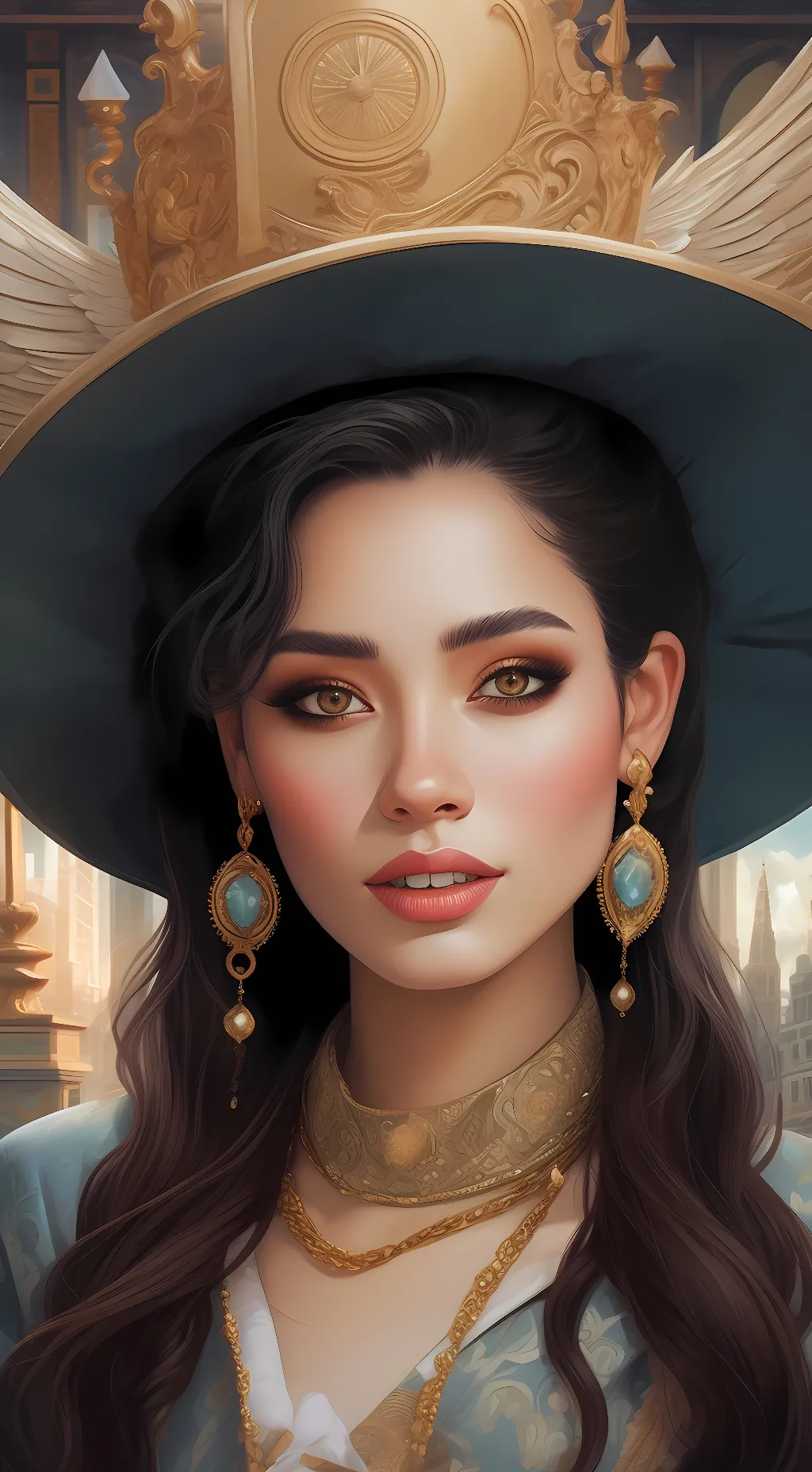 ai character: Delilah(future) background