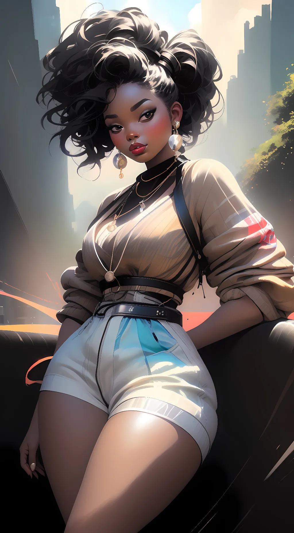 ai character: lana mendora background