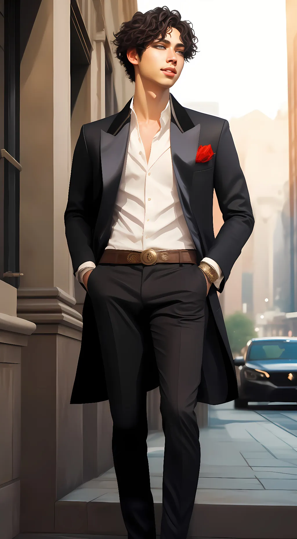 ai character: asher lara background