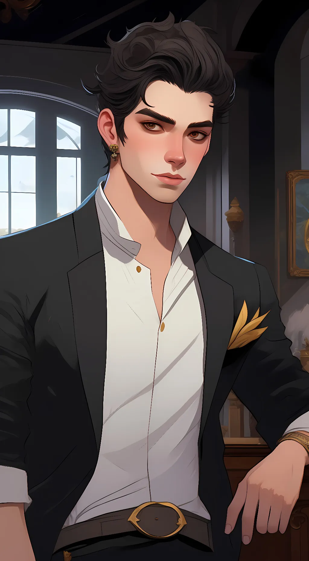 ai character: Stephen background