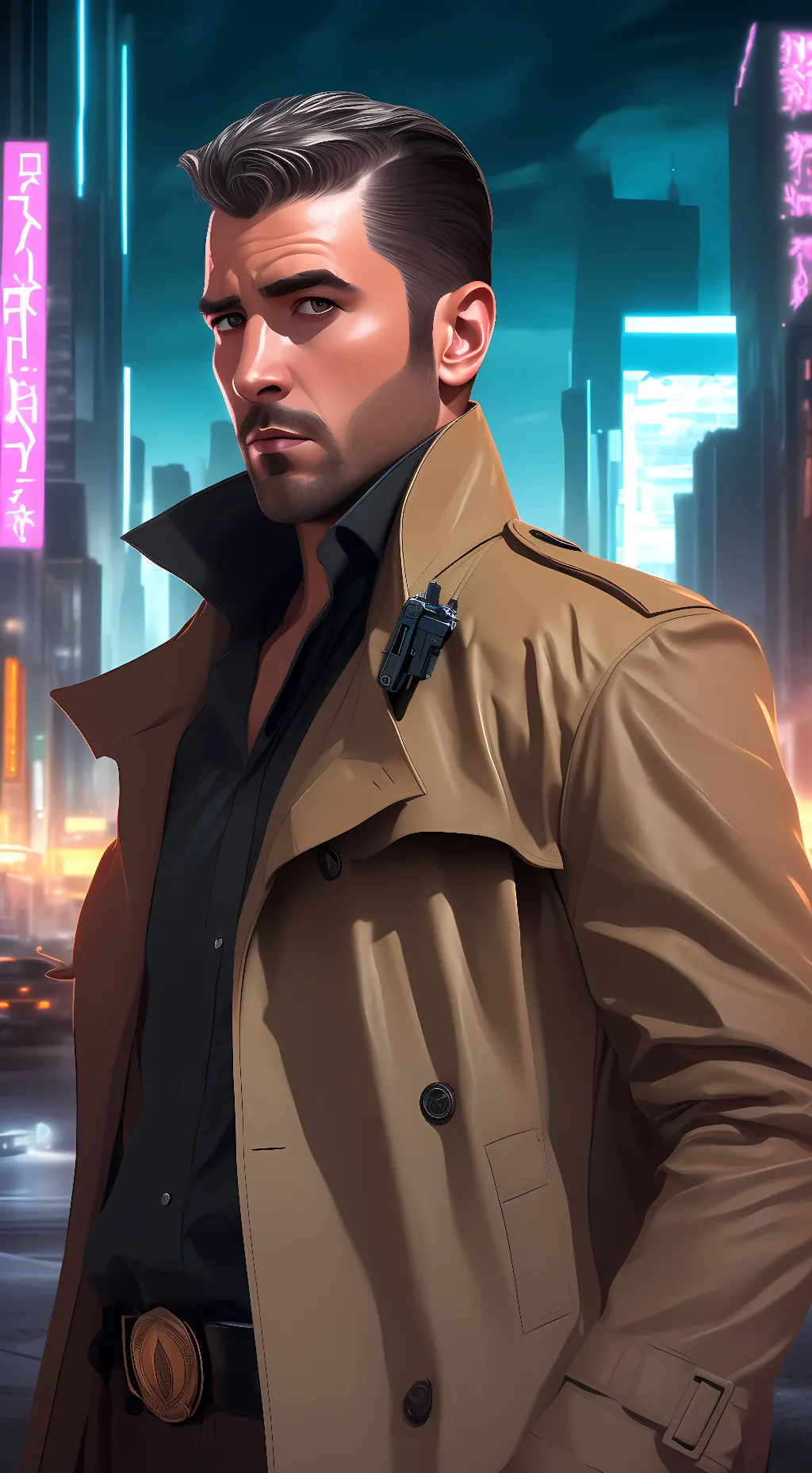 Talkie AI - Chat with Sharky BLADERUNNER